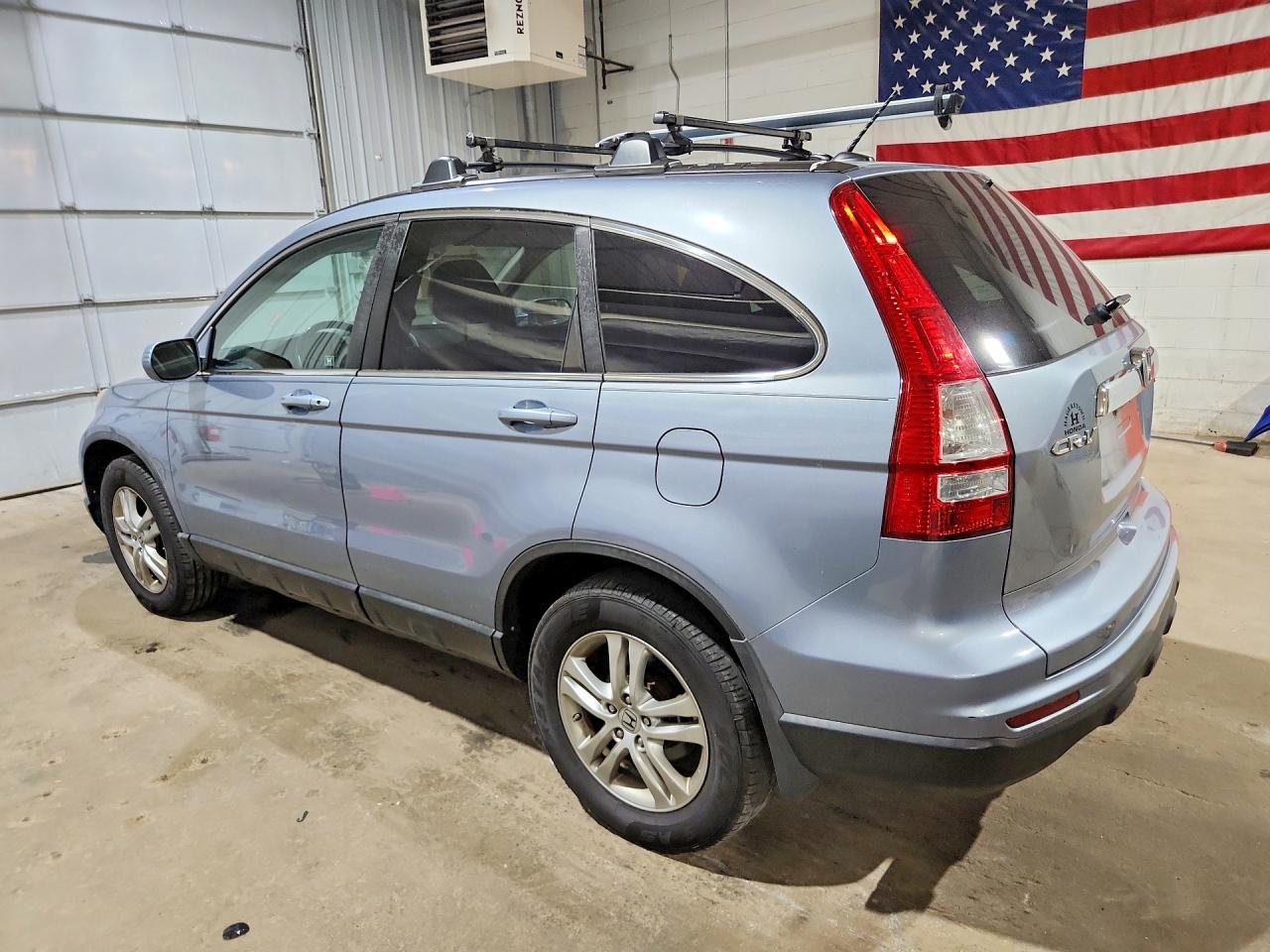 2010 Honda Cr-v Exl Blue vin: 5J6RE4H7XAL091760