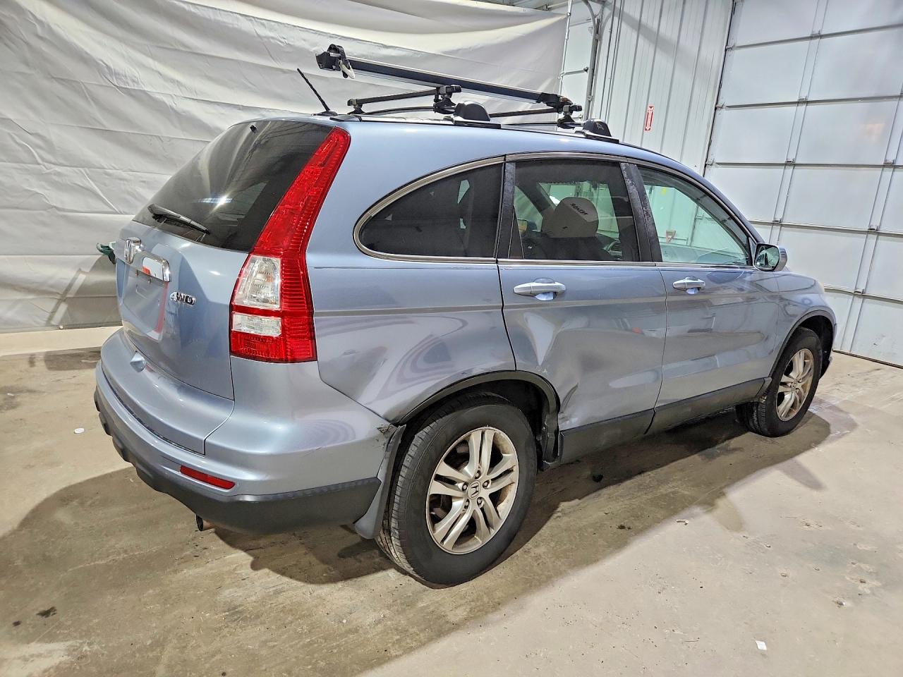 2010 Honda Cr-v Exl Blue vin: 5J6RE4H7XAL091760