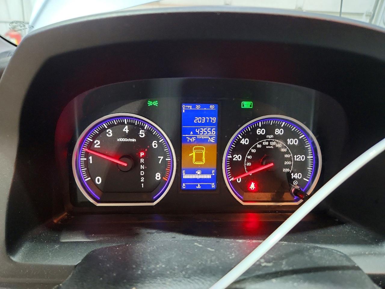 2010 Honda Cr-v Exl Blue vin: 5J6RE4H7XAL091760
