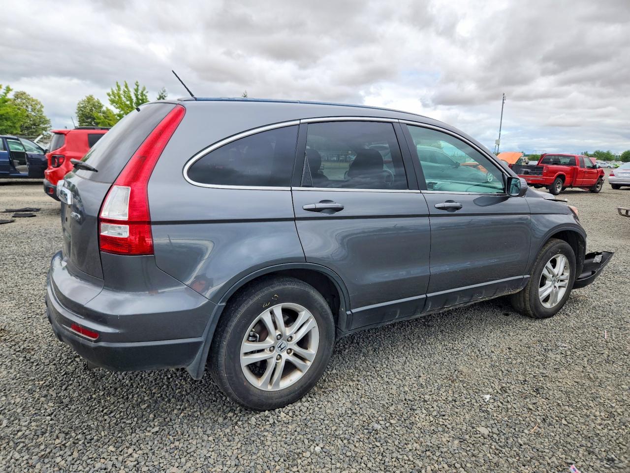 2011 Honda Cr-v Exl Gray vin: 5J6RE4H7XBL029521