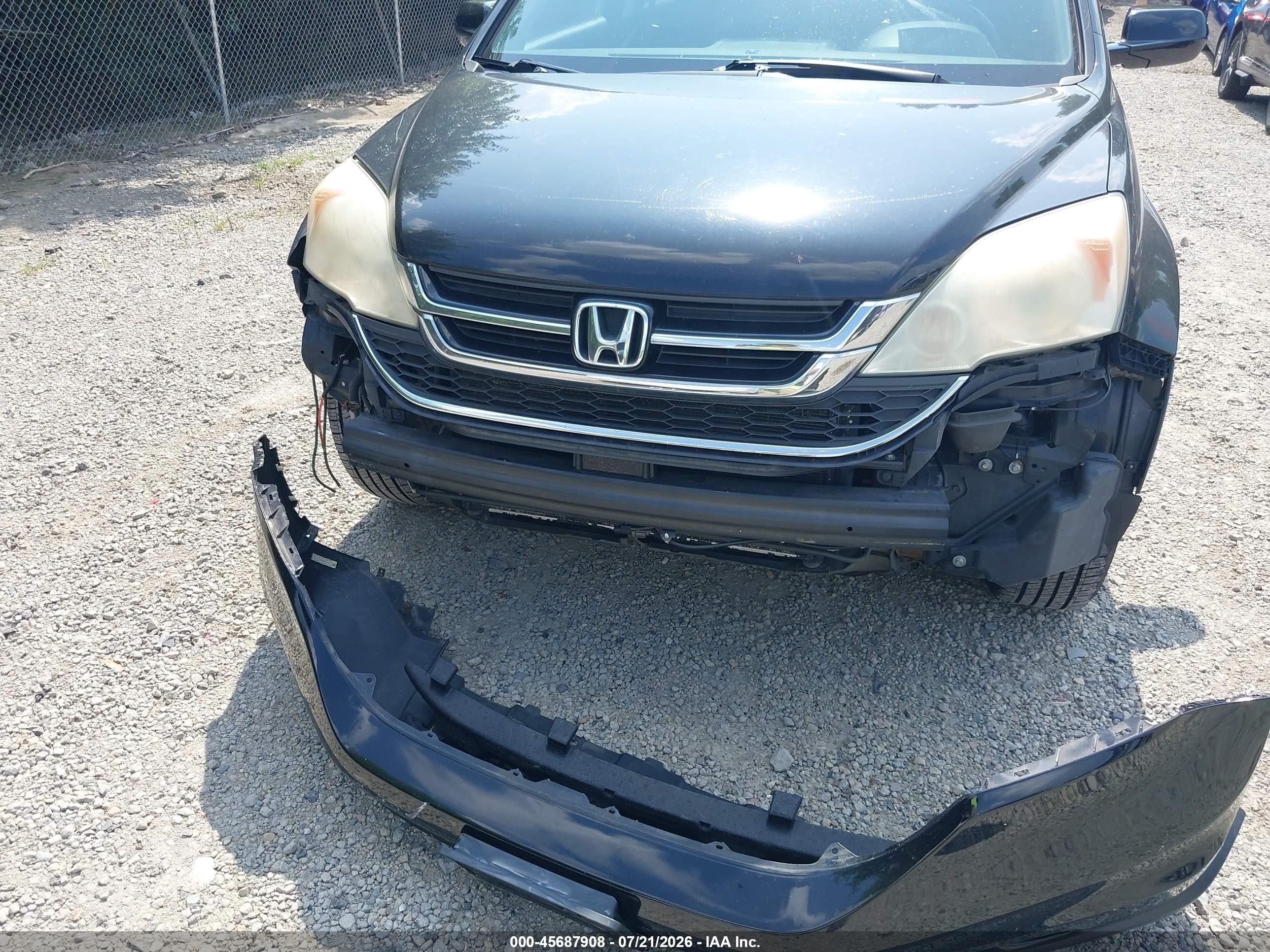 2011 Honda Cr-v Ex-l Black vin: 5J6RE4H7XBL097737
