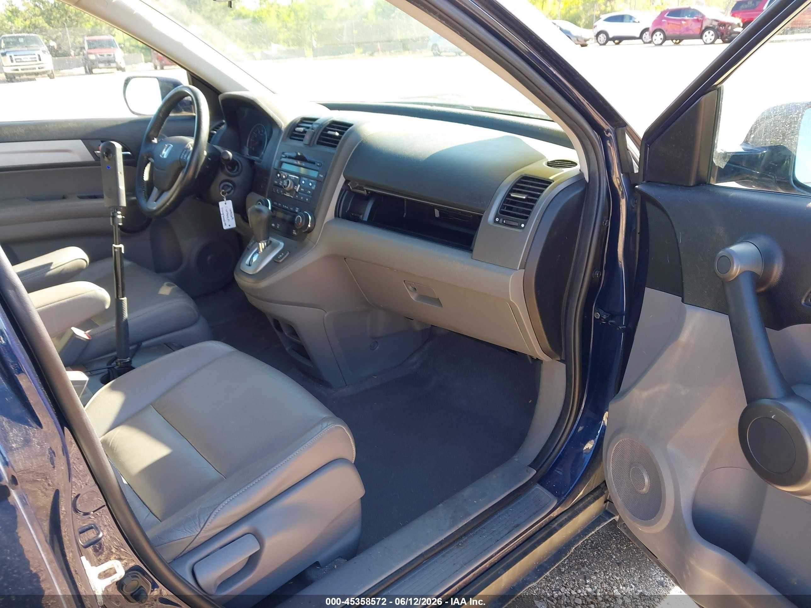 2011 Honda Cr-v Ex-l Blue vin: 5J6RE4H7XBL100412