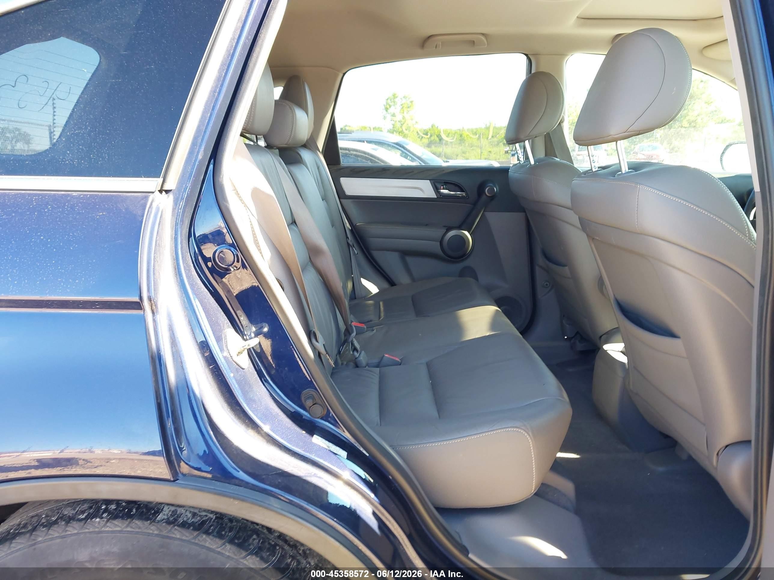 2011 Honda Cr-v Ex-l Blue vin: 5J6RE4H7XBL100412