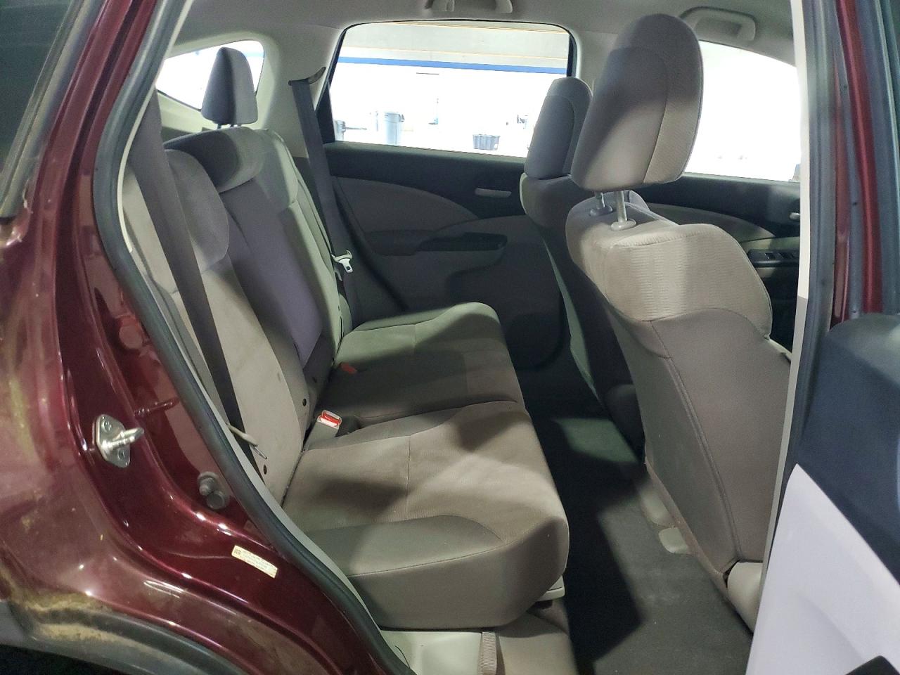 2012 Honda Cr-v Lx Burgundy vin: 5J6RM3H30CL044136