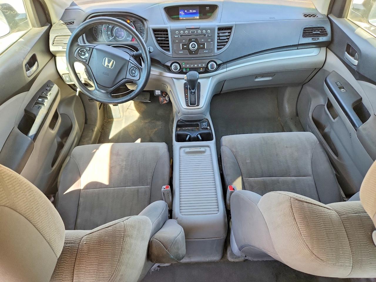 2013 Honda Cr-v Lx White vin: 5J6RM3H30DL025684