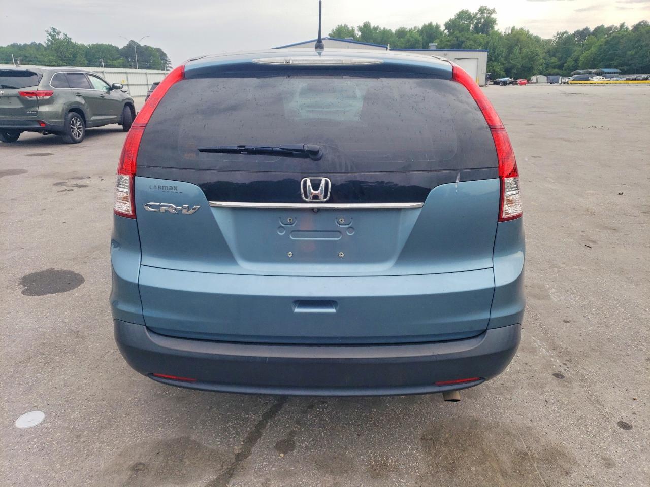 2013 Honda Cr-v Lx Blue vin: 5J6RM3H30DL027497