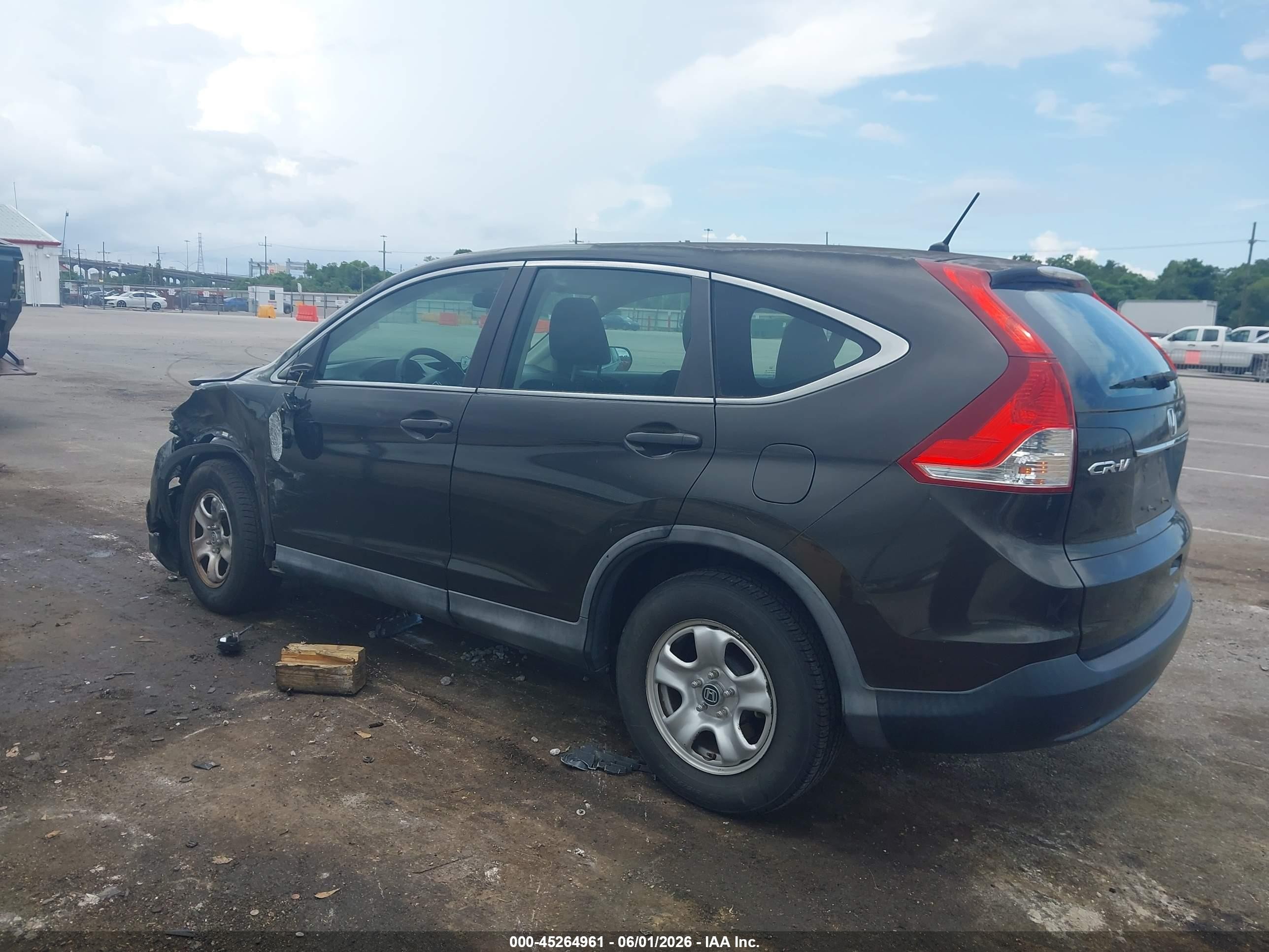 2013 Honda Cr-v Lx Черный vin: 5J6RM3H30DL034496