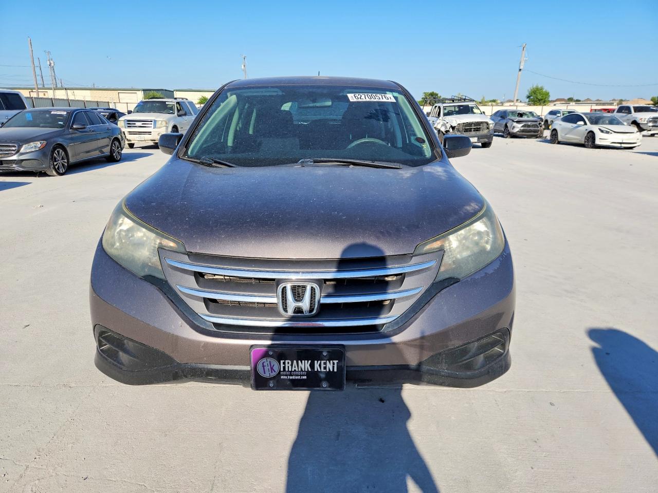 2014 Honda Cr-v Lx Gray vin: 5J6RM3H30EL004268