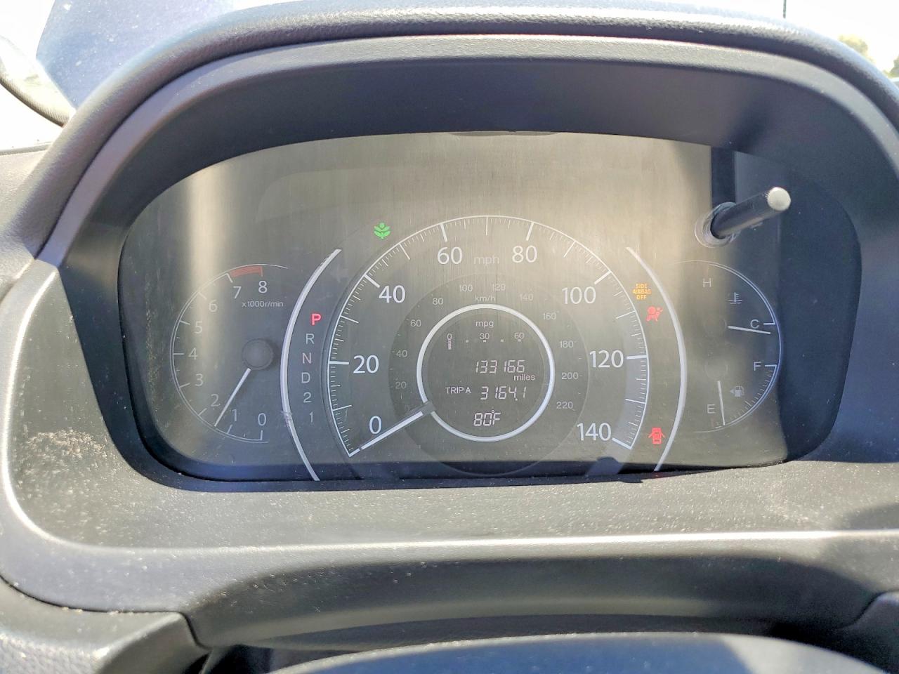2014 Honda Cr-v Lx Blue vin: 5J6RM3H30EL015187