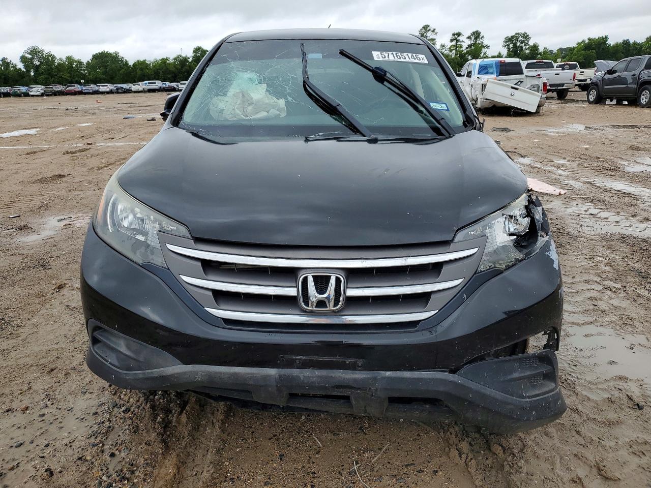 2014 Honda Cr-v Lx Black vin: 5J6RM3H30EL019577