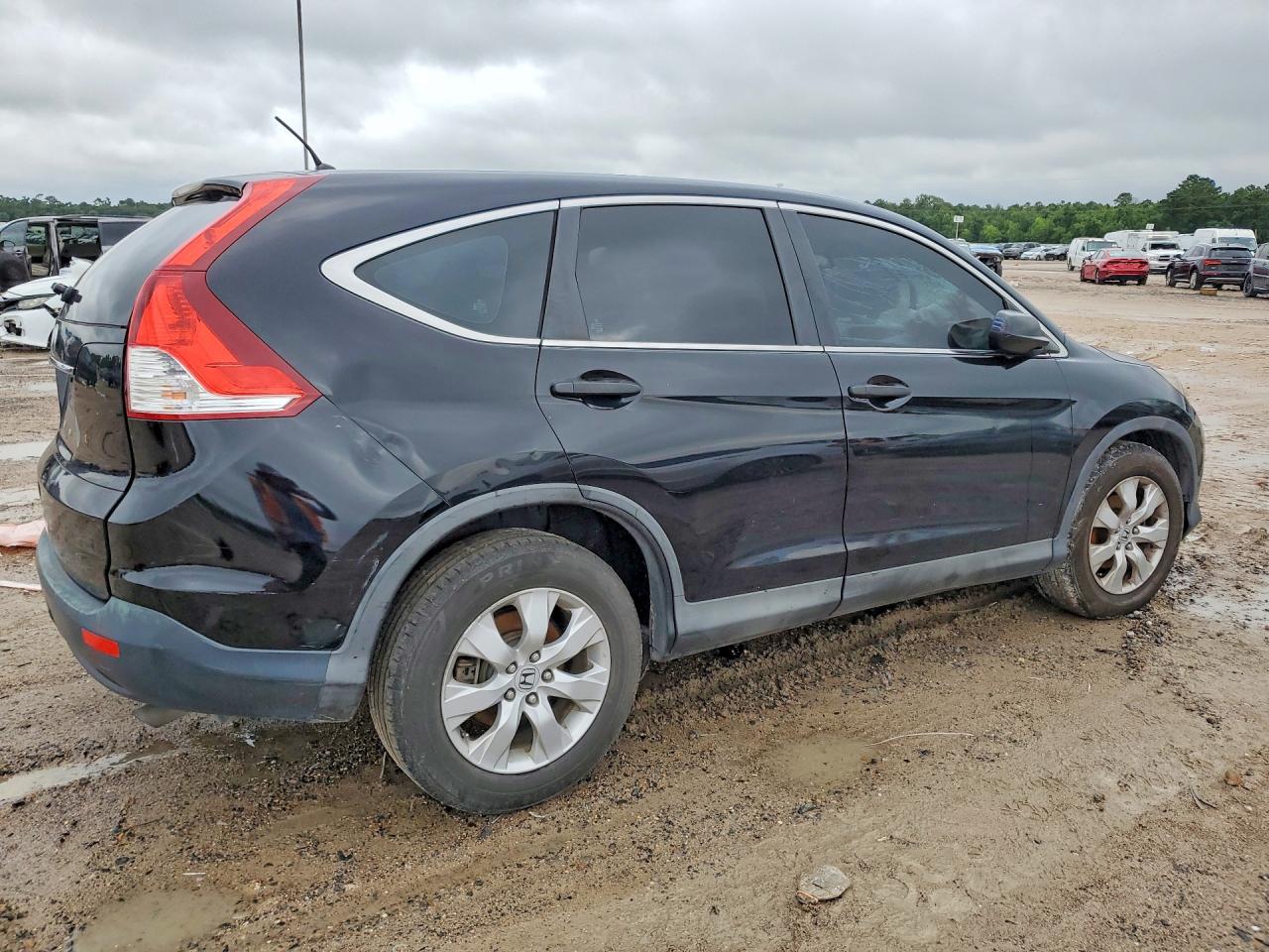 2014 Honda Cr-v Lx Black vin: 5J6RM3H30EL019577