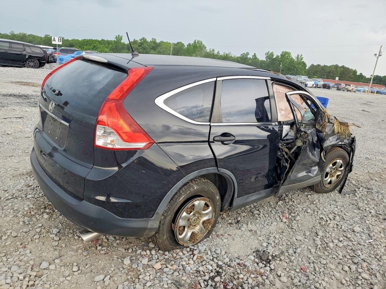 2014 Honda Cr-v Lx Black vin: 5J6RM3H30EL019949