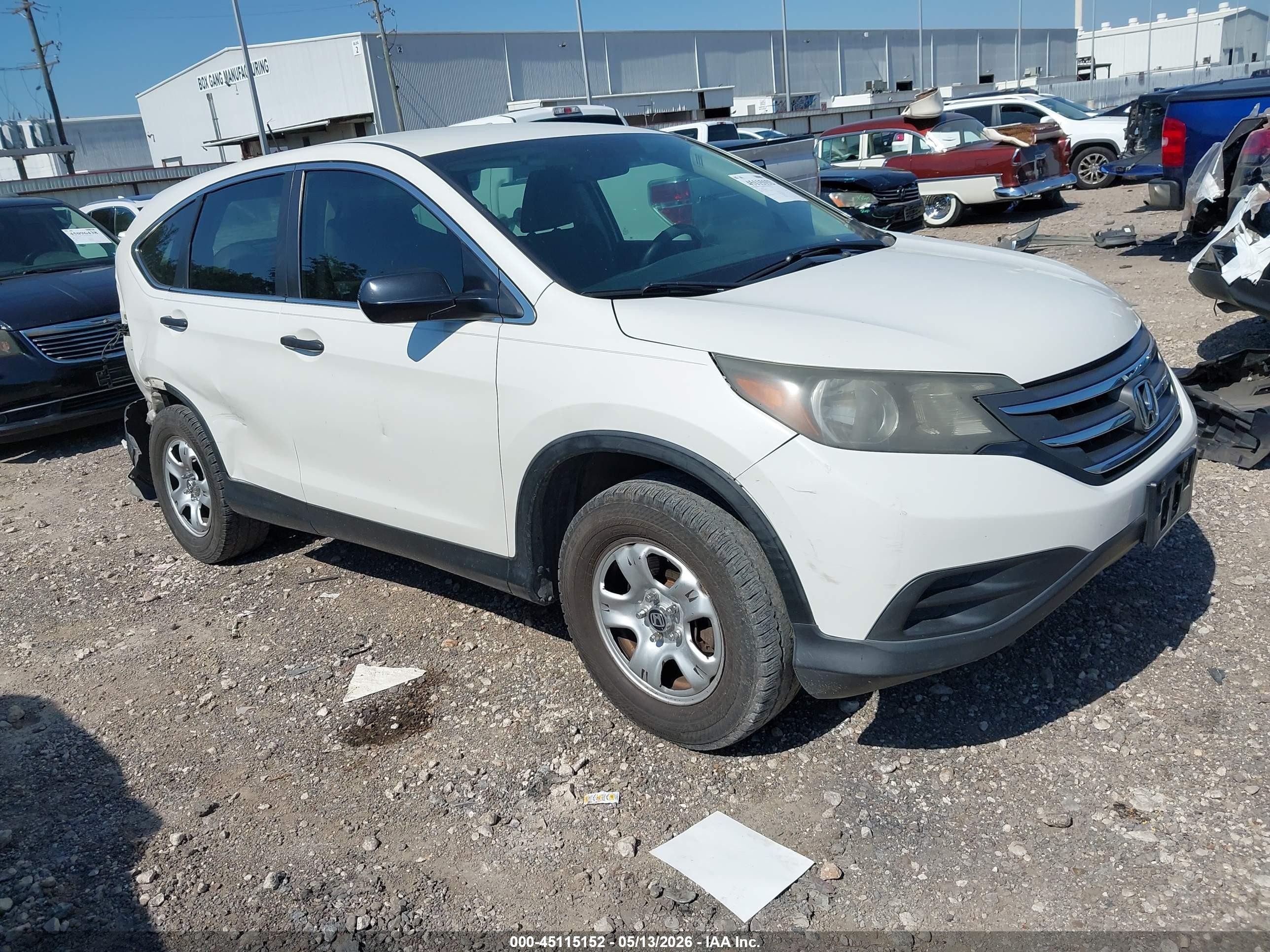 2014 Honda Cr-v Lx Белый vin: 5J6RM3H30EL039201
