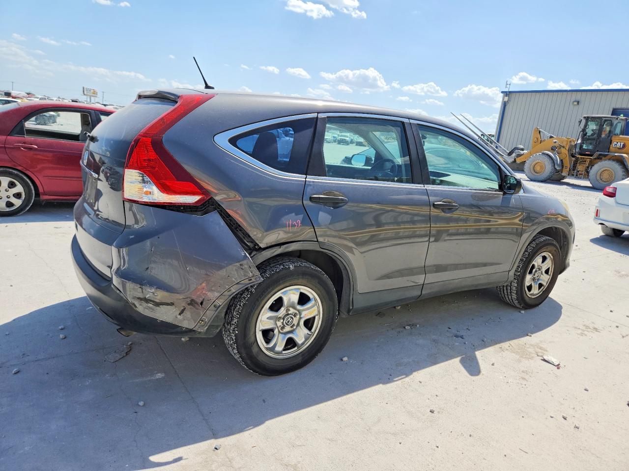 2012 Honda Cr-v Lx Gray vin: 5J6RM3H31CL033775