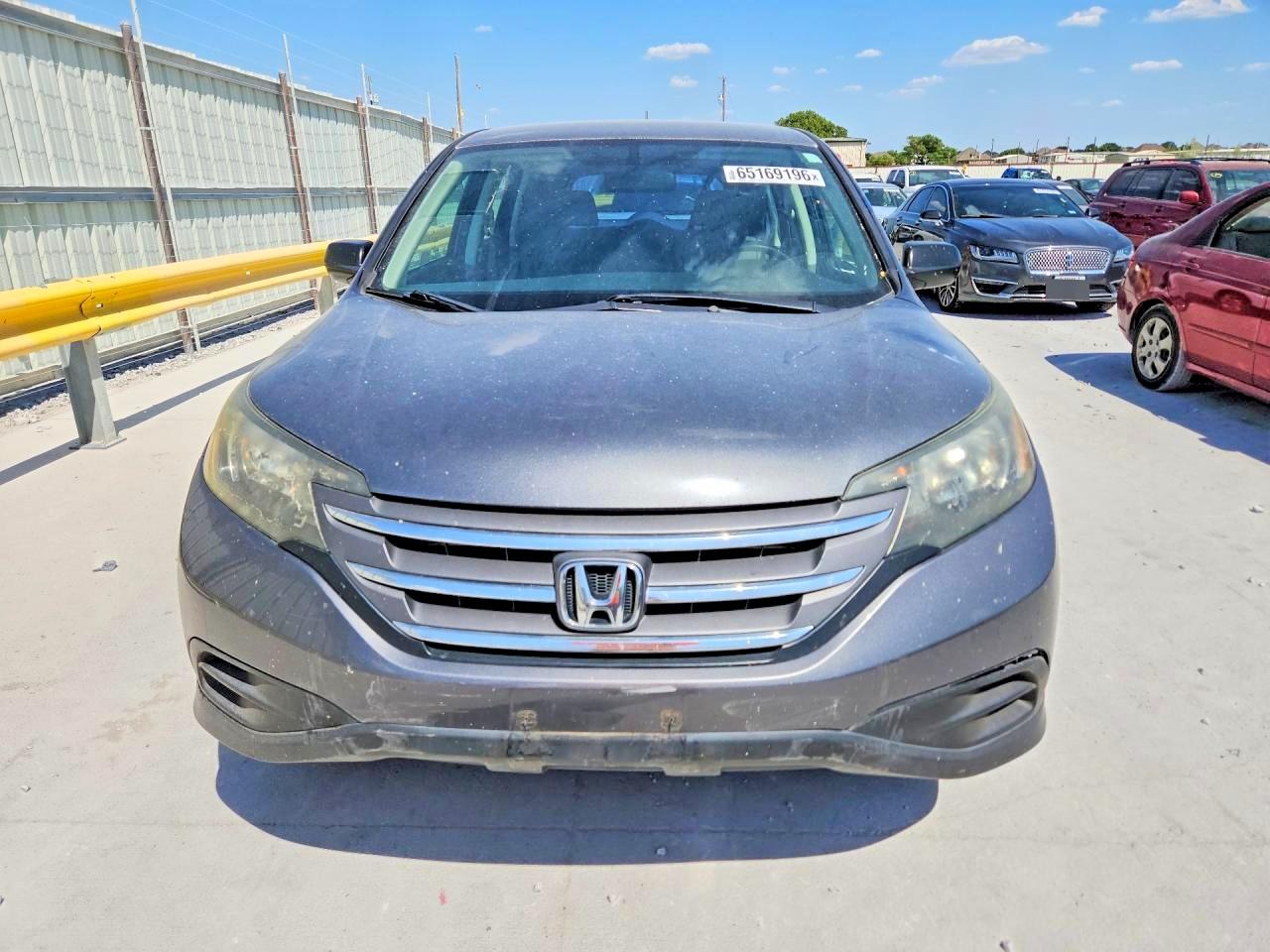 2012 Honda Cr-v Lx Gray vin: 5J6RM3H31CL033775