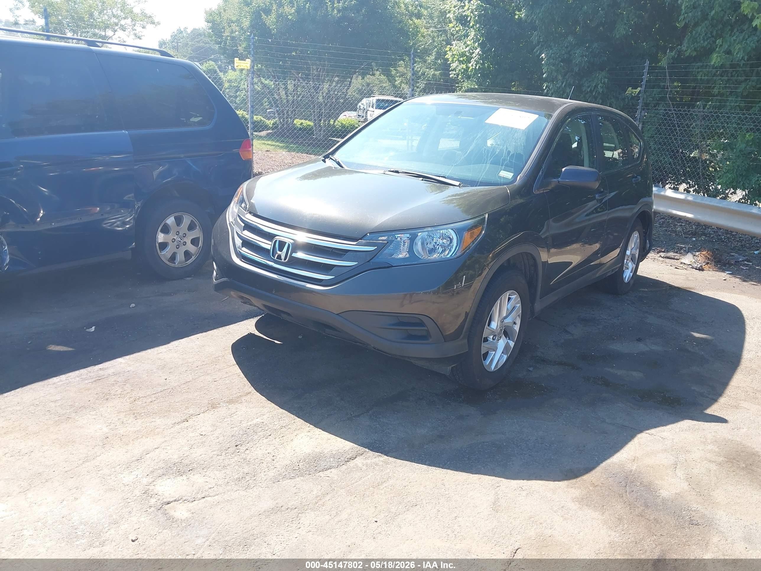 2013 Honda Cr-v Lx Black vin: 5J6RM3H31DL003080