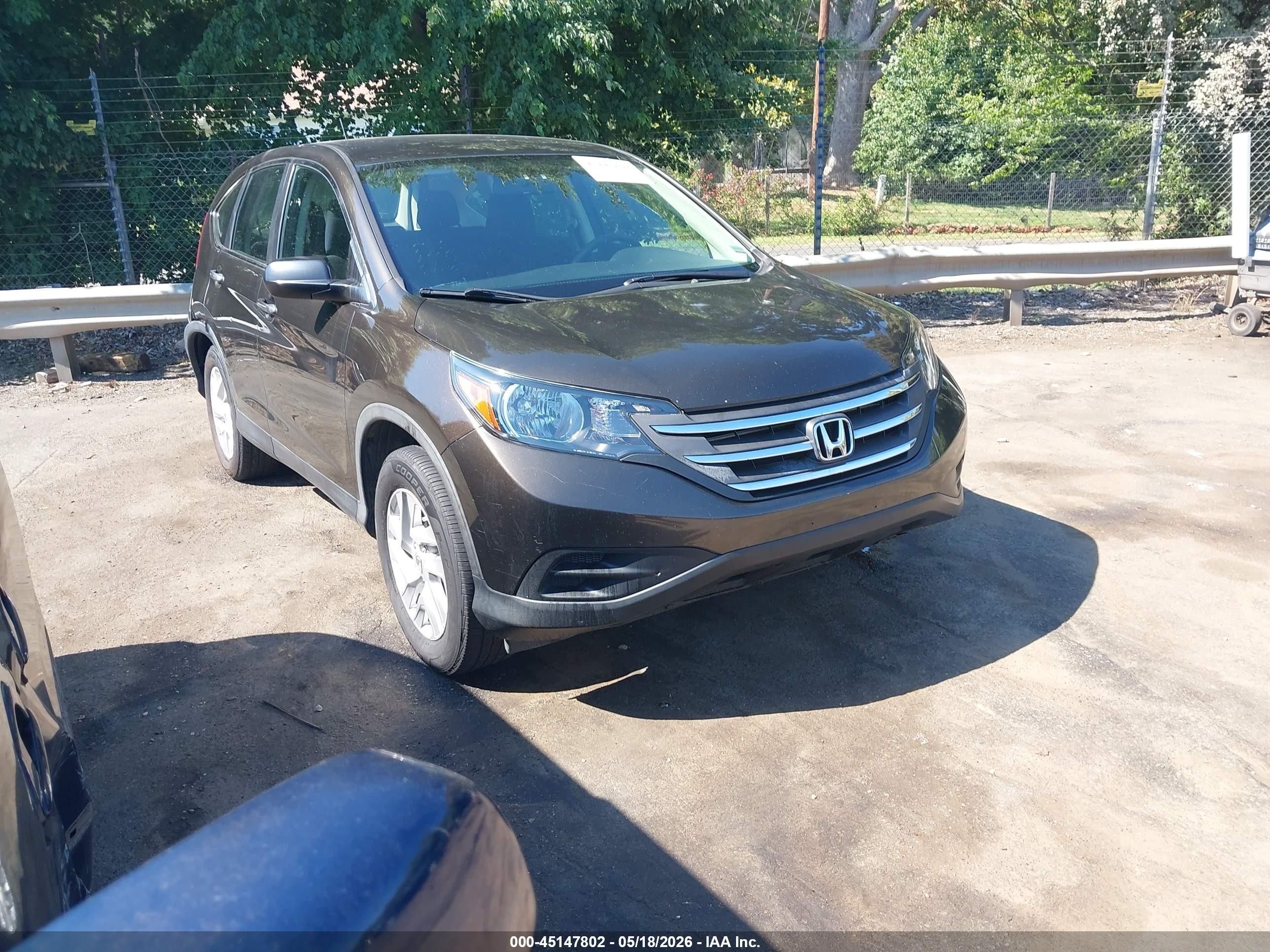 2013 Honda Cr-v Lx Black vin: 5J6RM3H31DL003080