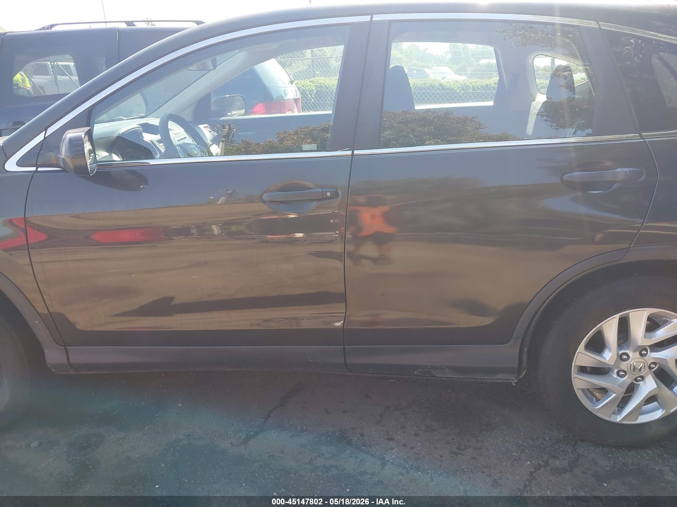 2013 Honda Cr-v Lx Black vin: 5J6RM3H31DL003080