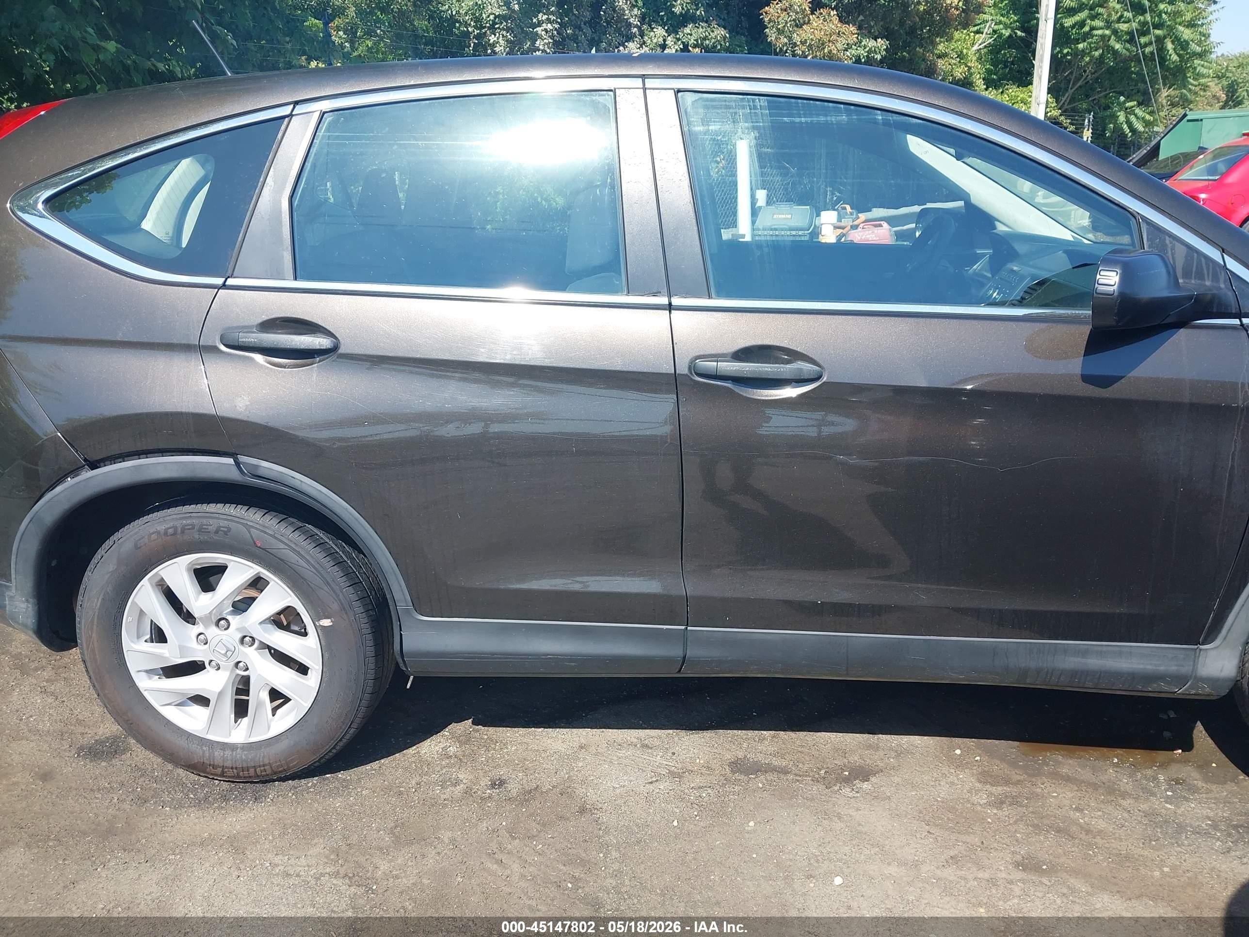 2013 Honda Cr-v Lx Black vin: 5J6RM3H31DL003080