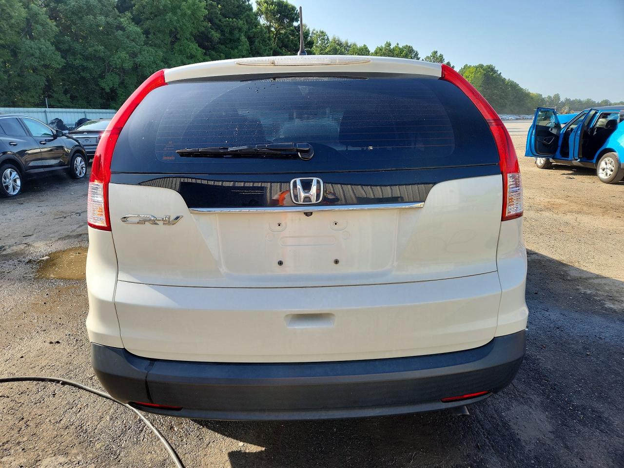 2013 Honda Cr-v Lx Белый vin: 5J6RM3H31DL019148
