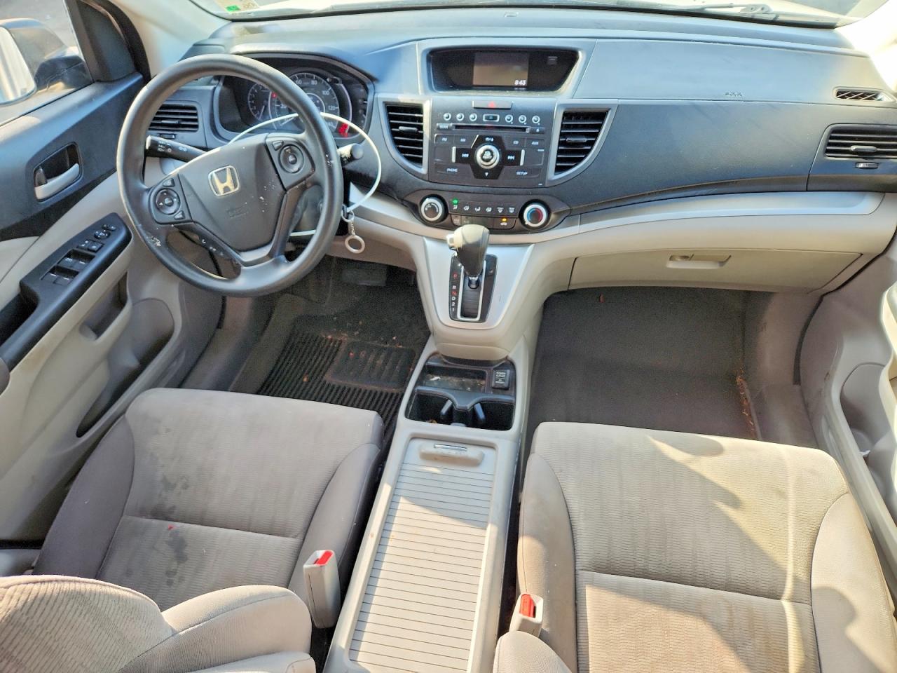 2013 Honda Cr-v Lx Белый vin: 5J6RM3H31DL019148