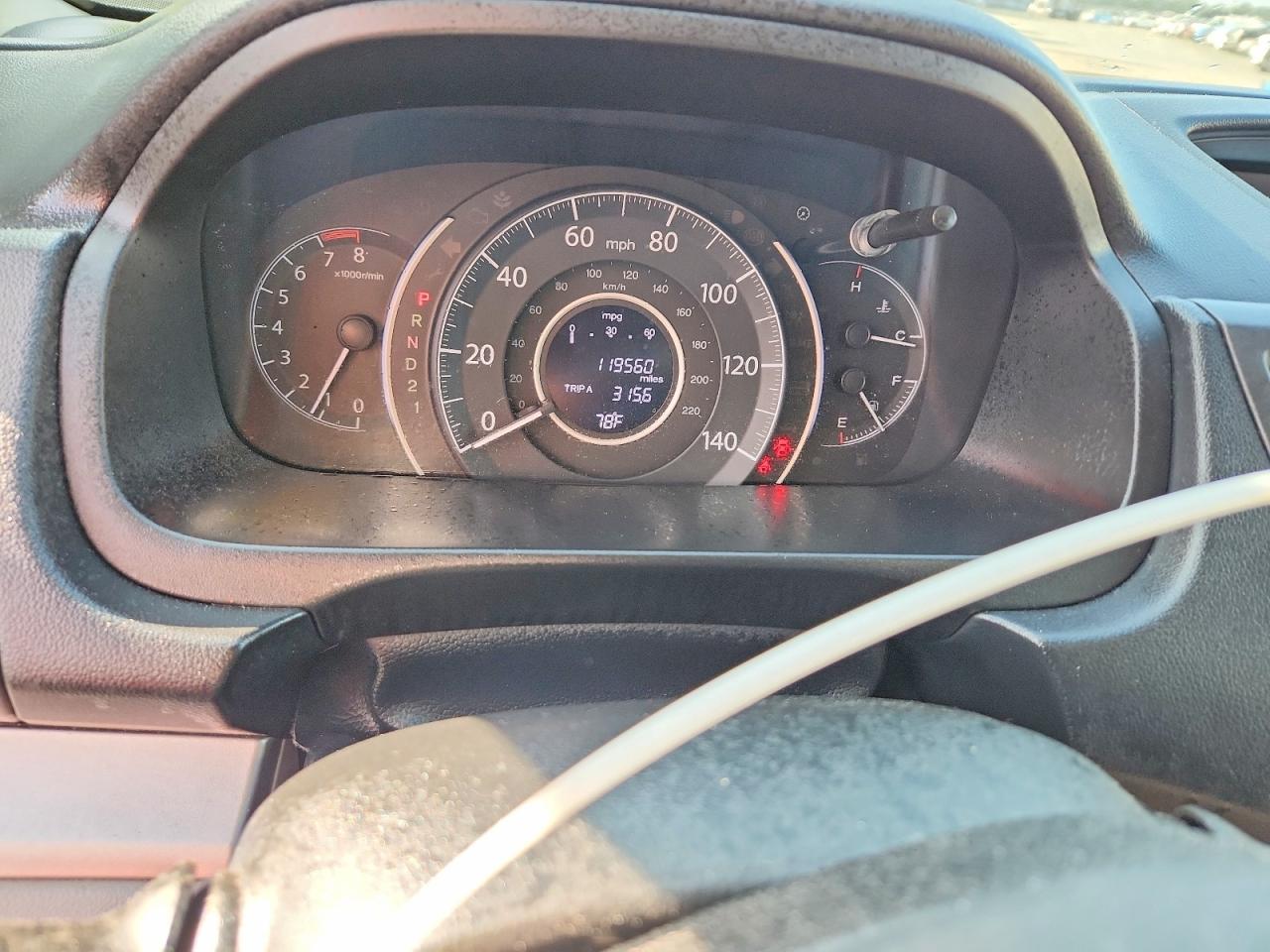 2013 Honda Cr-v Lx Белый vin: 5J6RM3H31DL019148