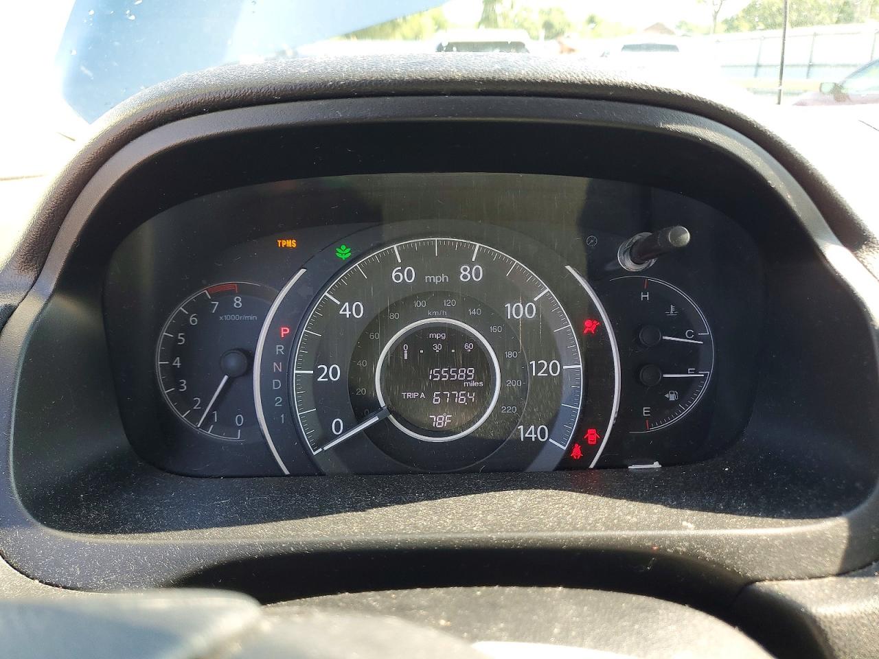 2013 Honda Cr-v Lx Blue vin: 5J6RM3H31DL039593