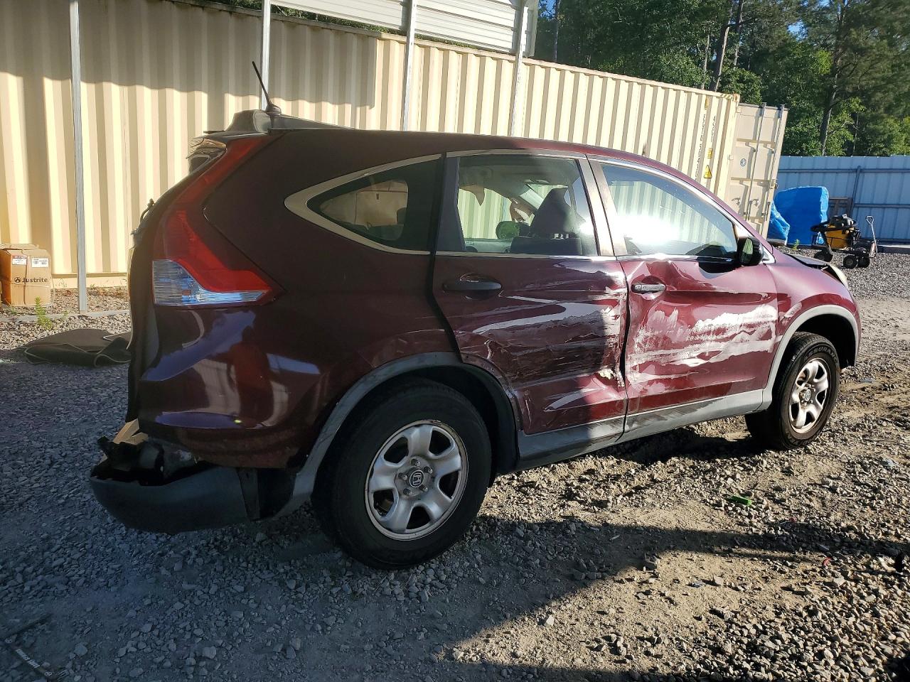 2014 Honda Crv Awd Maroon vin: 5J6RM3H31EL007633
