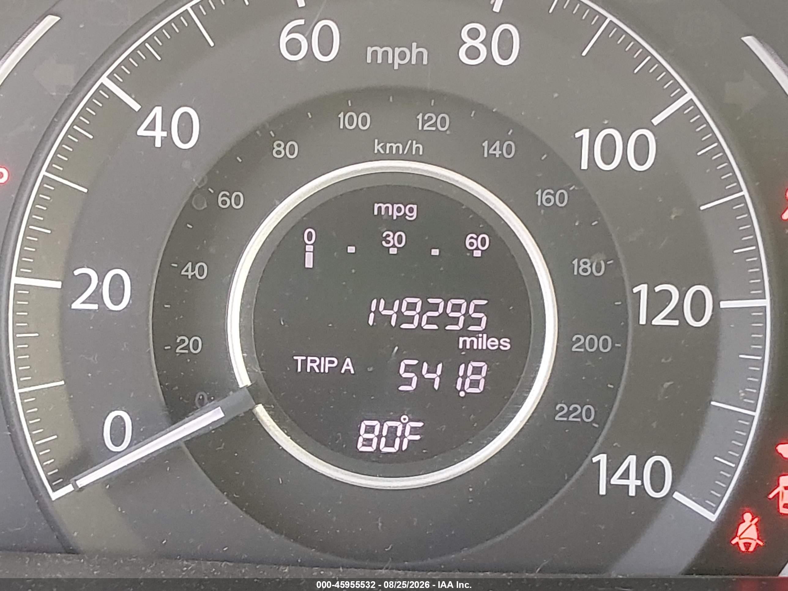 2014 Honda Cr-v Lx White vin: 5J6RM3H31EL011231