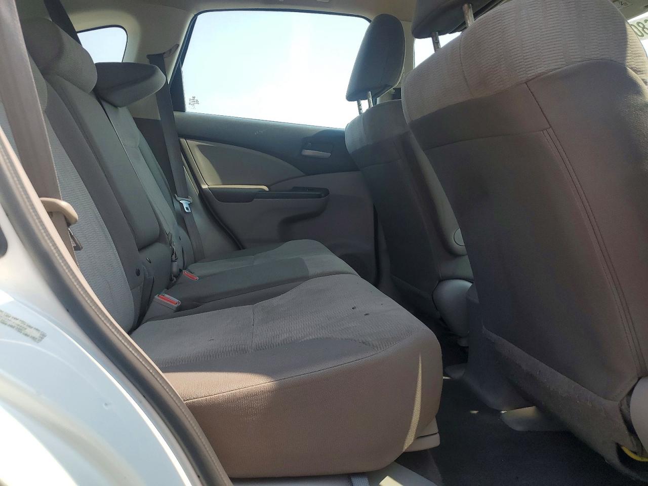 2014 Honda Cr-v Lx White vin: 5J6RM3H31EL014453
