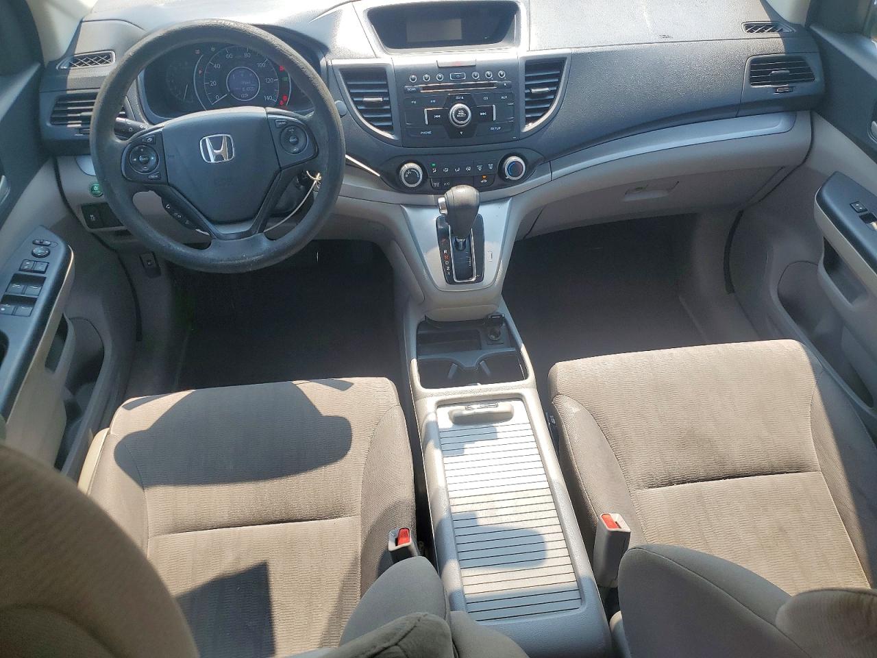 2014 Honda Cr-v Lx White vin: 5J6RM3H31EL014453