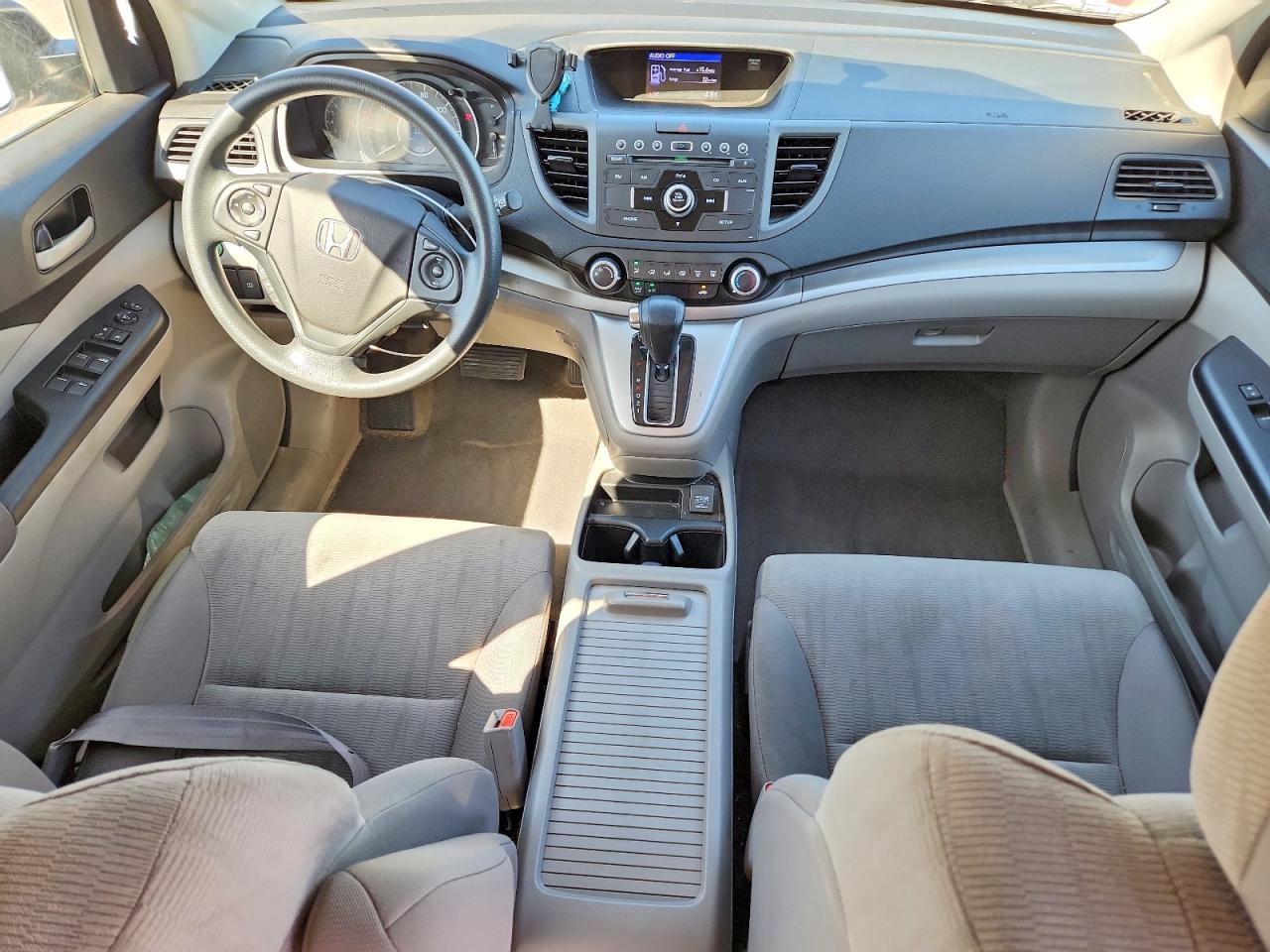 2014 Honda Cr-v Lx White vin: 5J6RM3H31EL030359