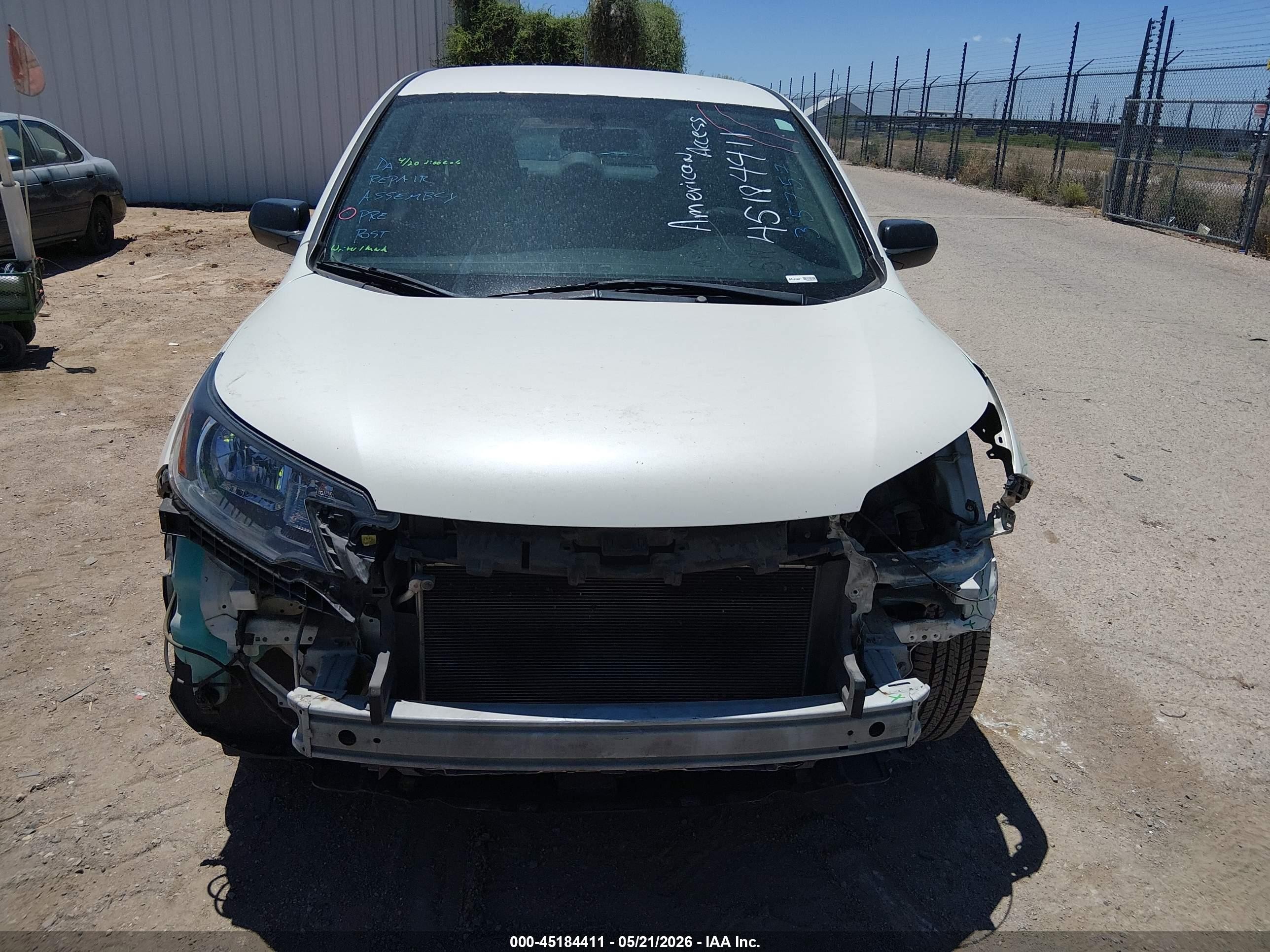 2014 Honda Cr-v Lx White vin: 5J6RM3H31EL041216