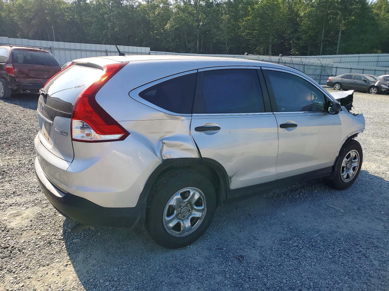 2012 Honda Cr-v Lx Серебряный vin: 5J6RM3H32CL020677