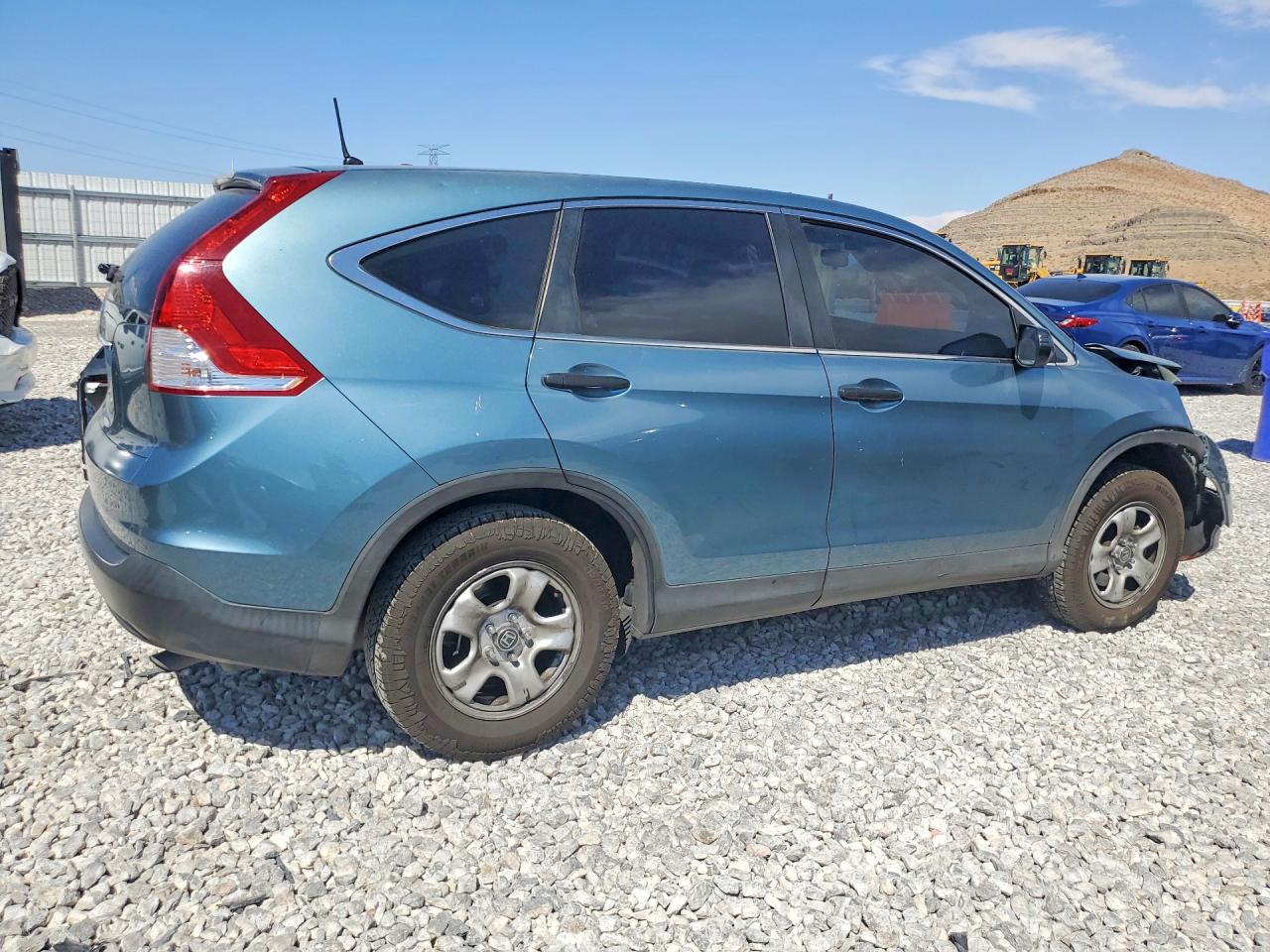 2013 Honda Cr-v Lx Gray vin: 5J6RM3H32DL030076
