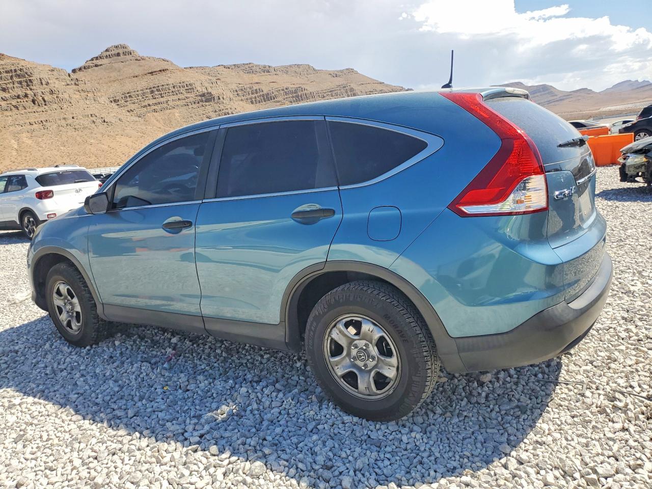 2013 Honda Cr-v Lx Gray vin: 5J6RM3H32DL030076