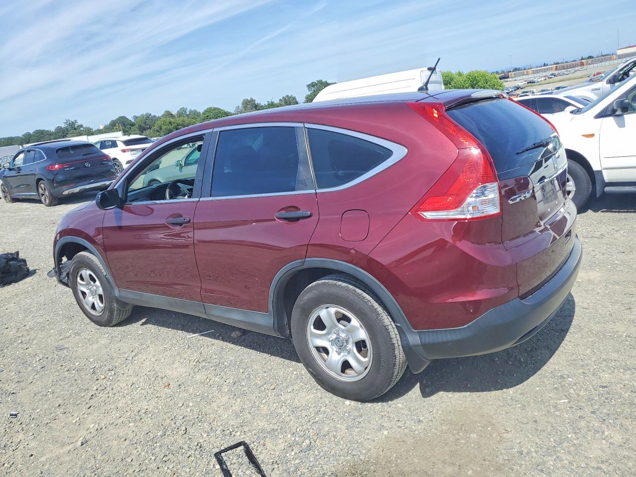 2013 Honda Cr-v Lx Бордовый vin: 5J6RM3H32DL041725