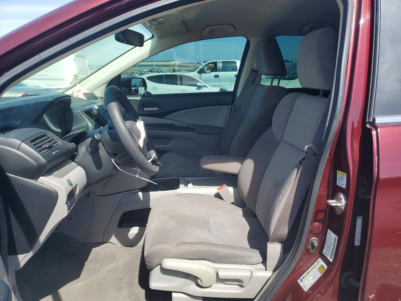 2013 Honda Cr-v Lx Бордовый vin: 5J6RM3H32DL041725