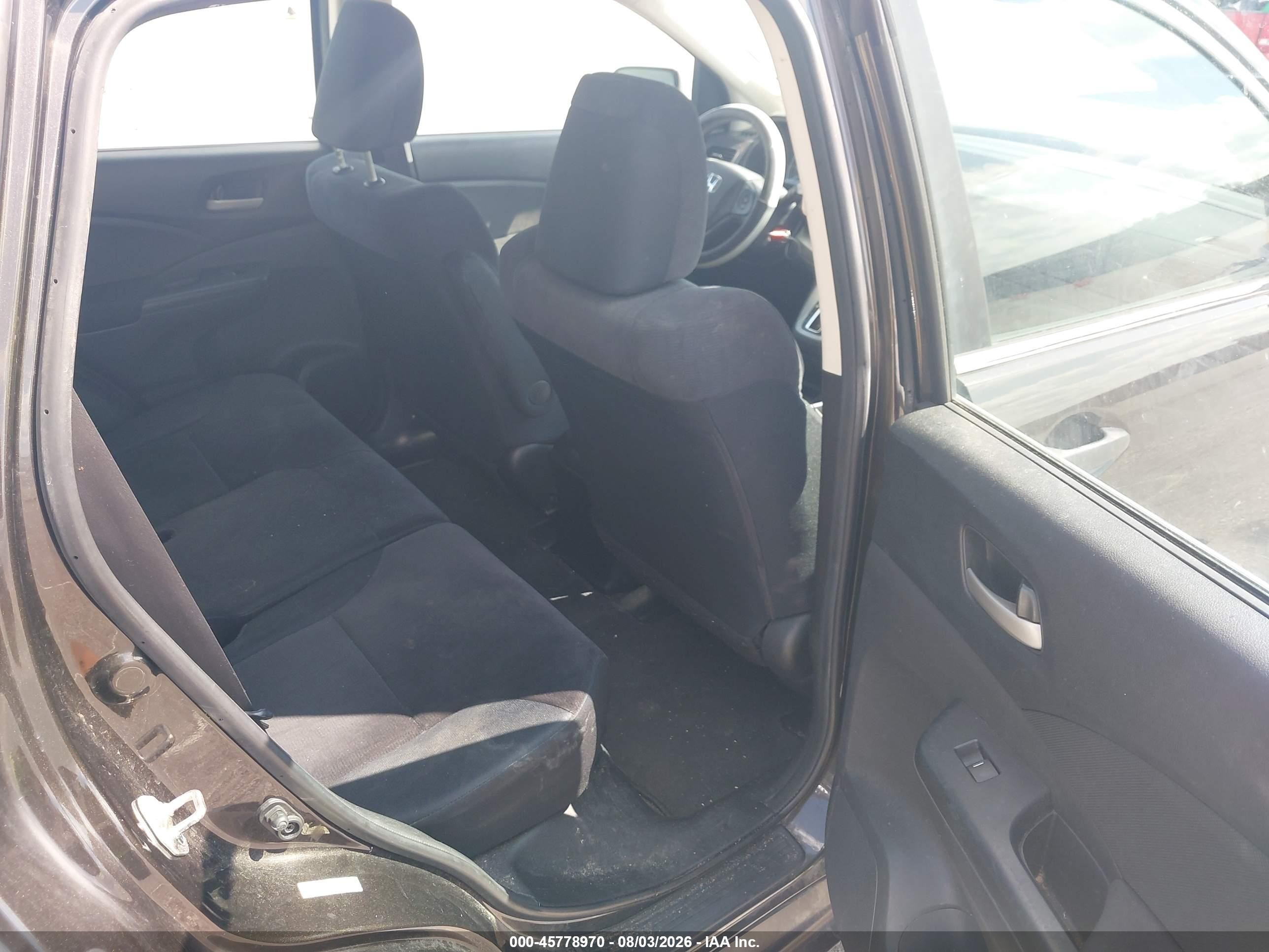 2014 Honda Cr-v Lx Brown vin: 5J6RM3H32EL019080