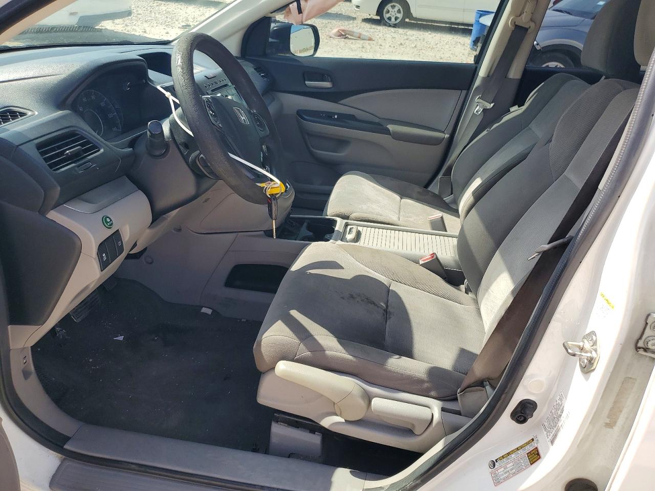 2014 Honda Cr-v Lx Белый vin: 5J6RM3H32EL024778
