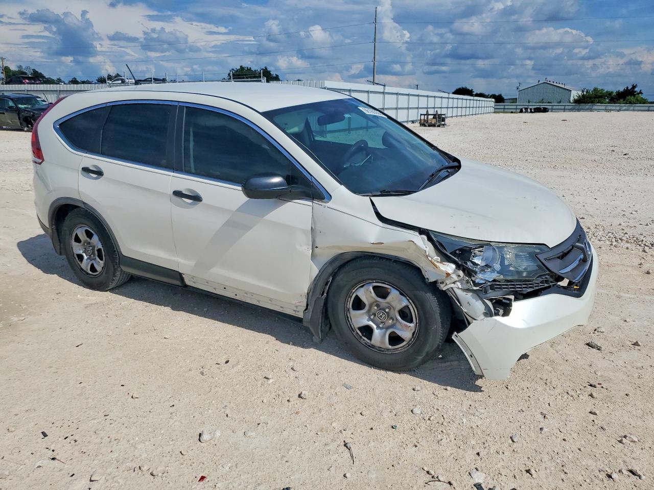 2014 Honda Cr-v Lx Белый vin: 5J6RM3H32EL024778