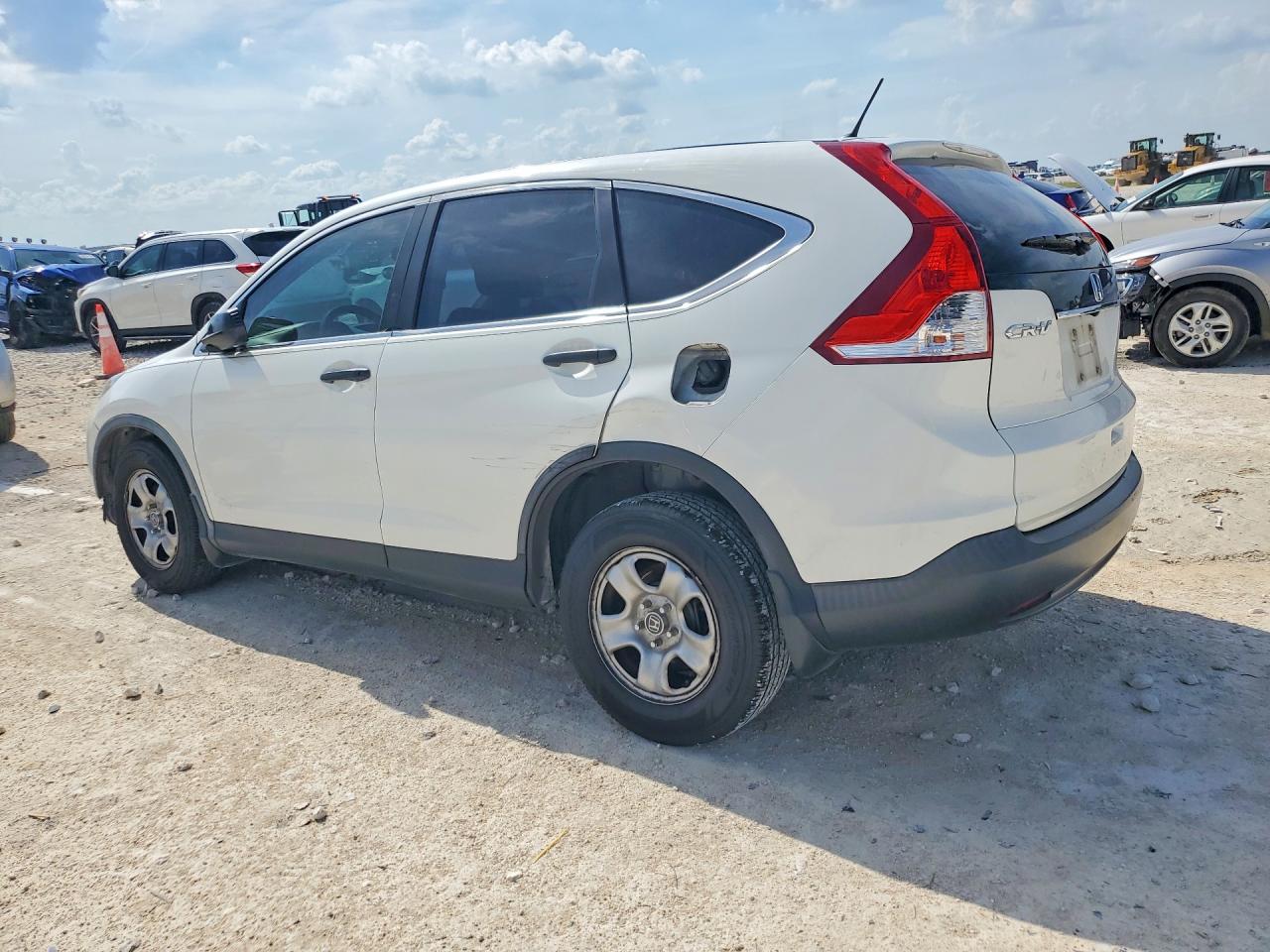 2014 Honda Cr-v Lx Белый vin: 5J6RM3H32EL024778