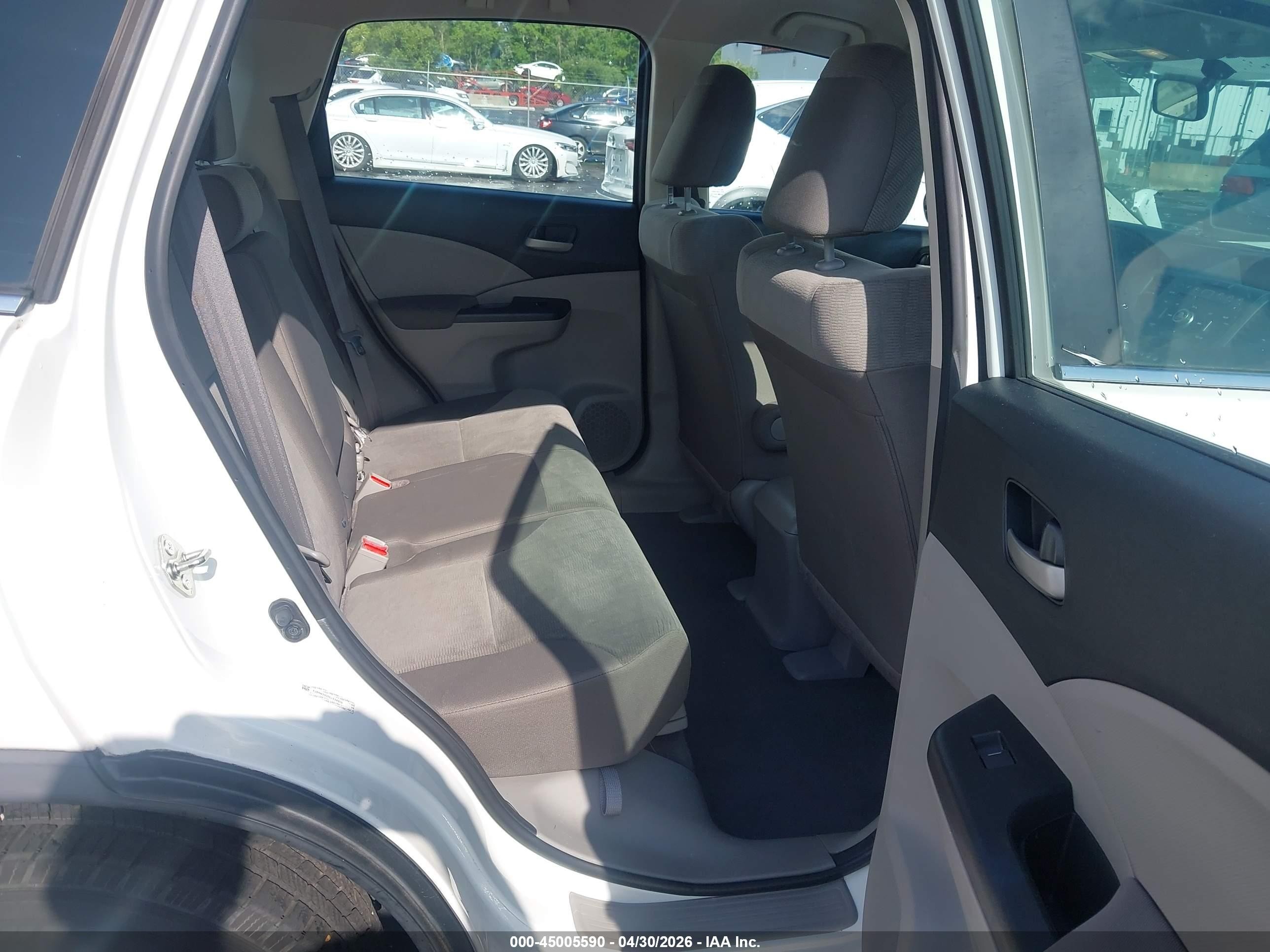 2014 Honda Cr-v Lx Белый vin: 5J6RM3H32EL034615