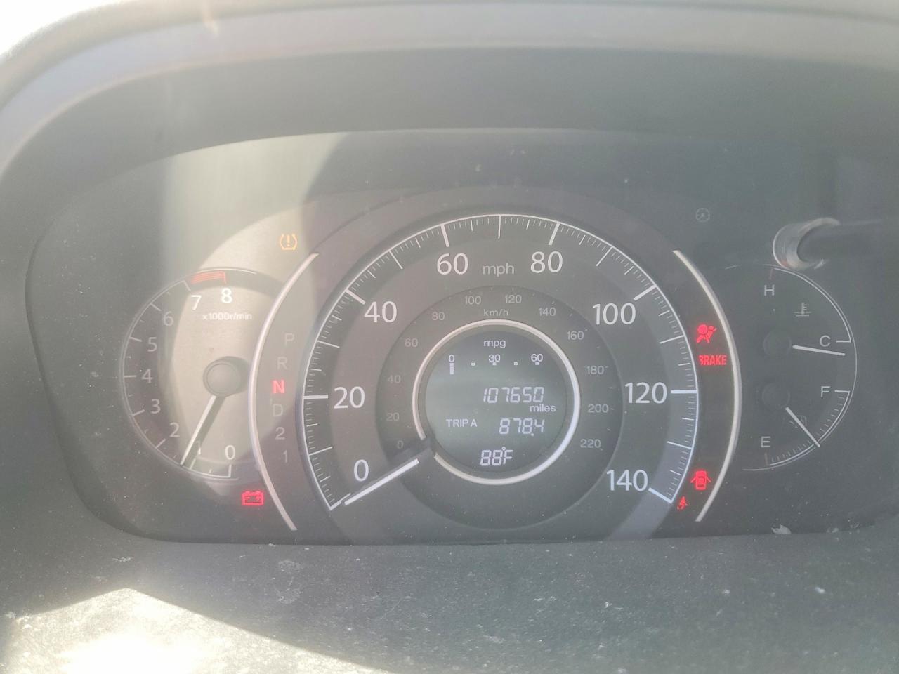 2014 Honda Cr-v Lx Maroon vin: 5J6RM3H32EL040429