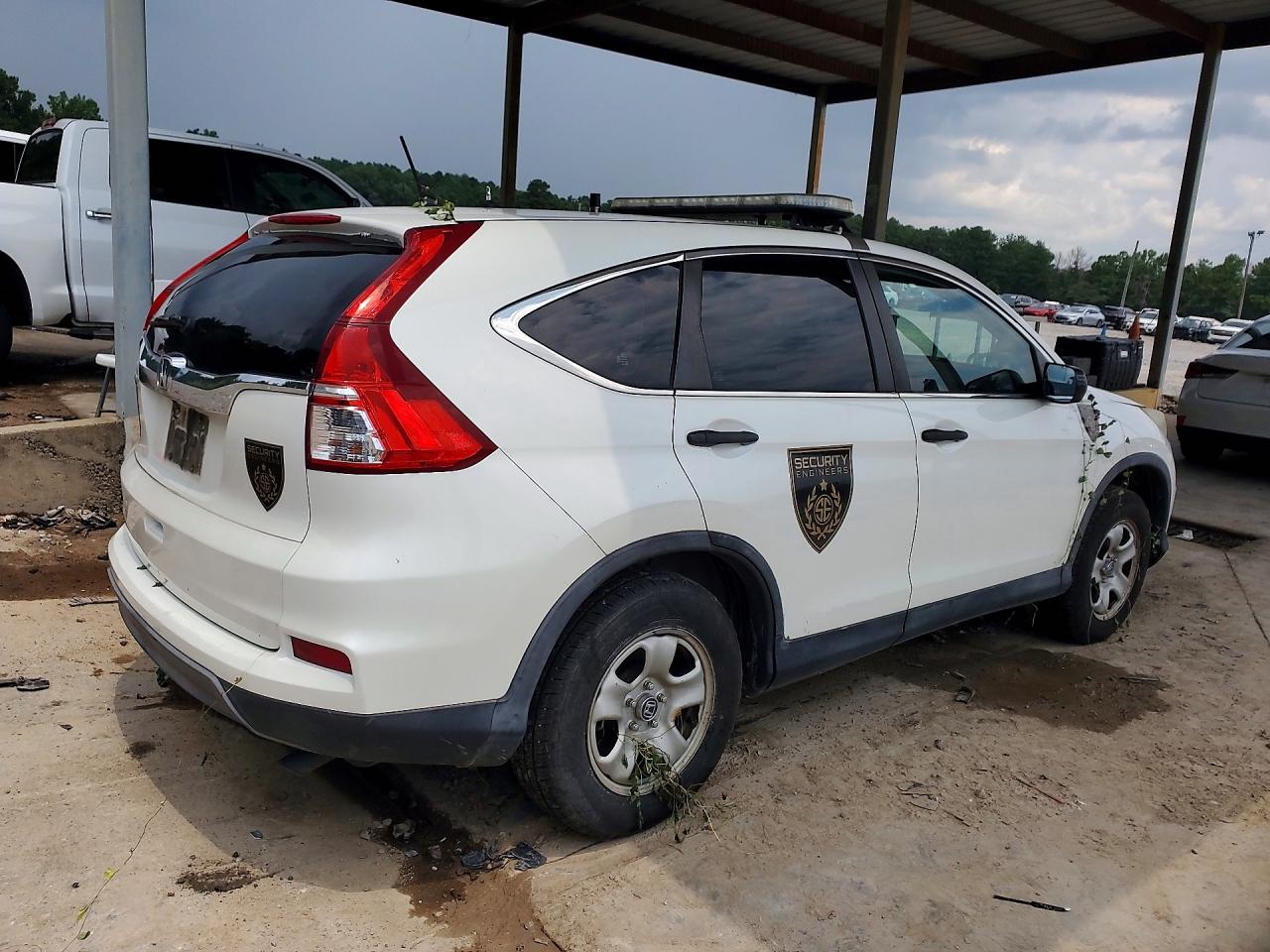 2015 Honda Cr-v Lx Белый vin: 5J6RM3H32FL008470