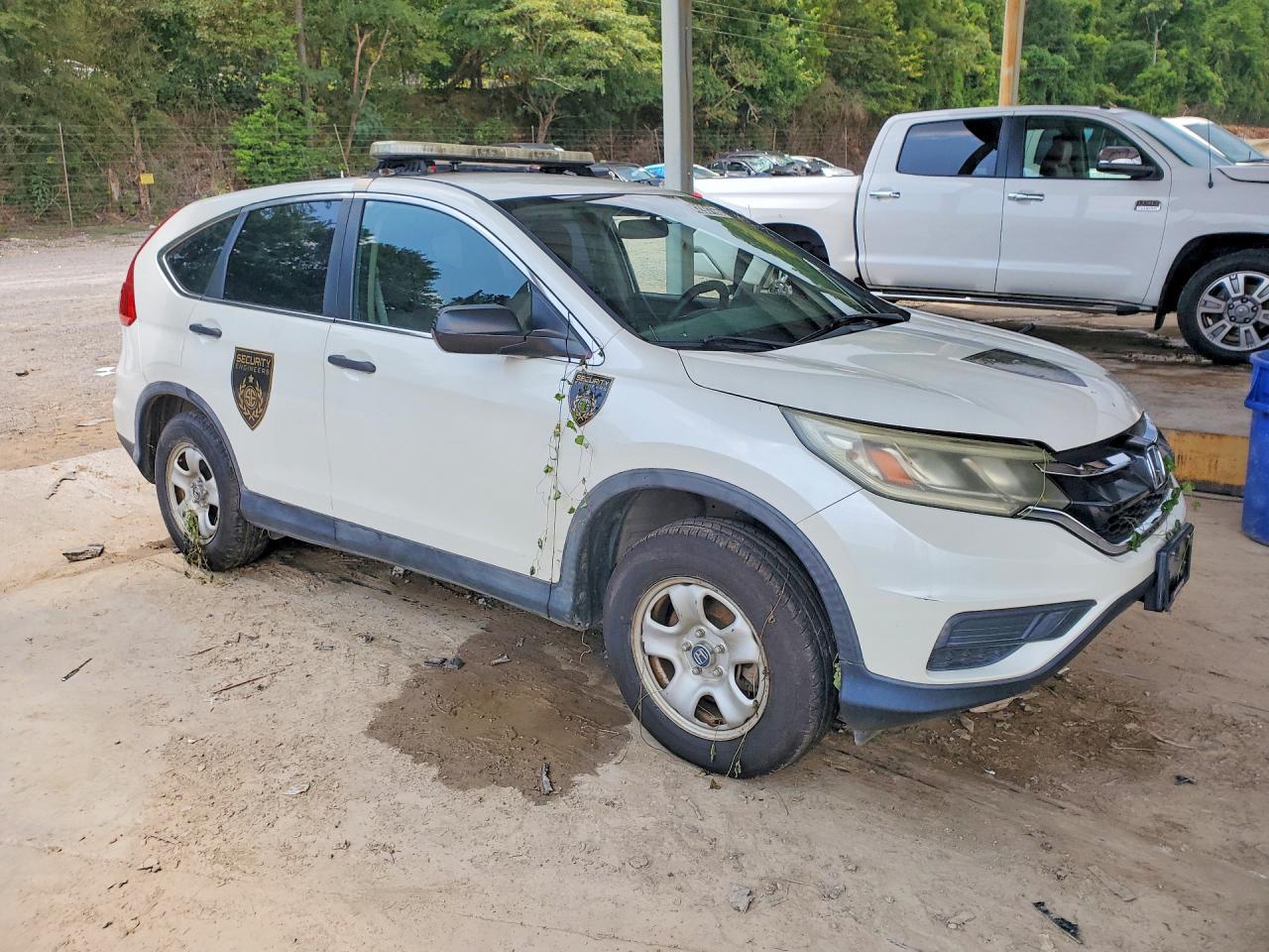 2015 Honda Cr-v Lx Белый vin: 5J6RM3H32FL008470