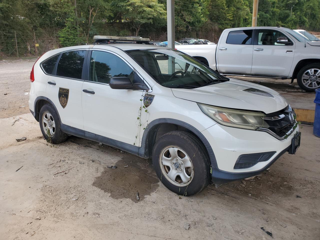 2015 Honda Cr-v Lx Белый vin: 5J6RM3H32FL008470 Damage: Right Head Lamp, Faded, Repair Required