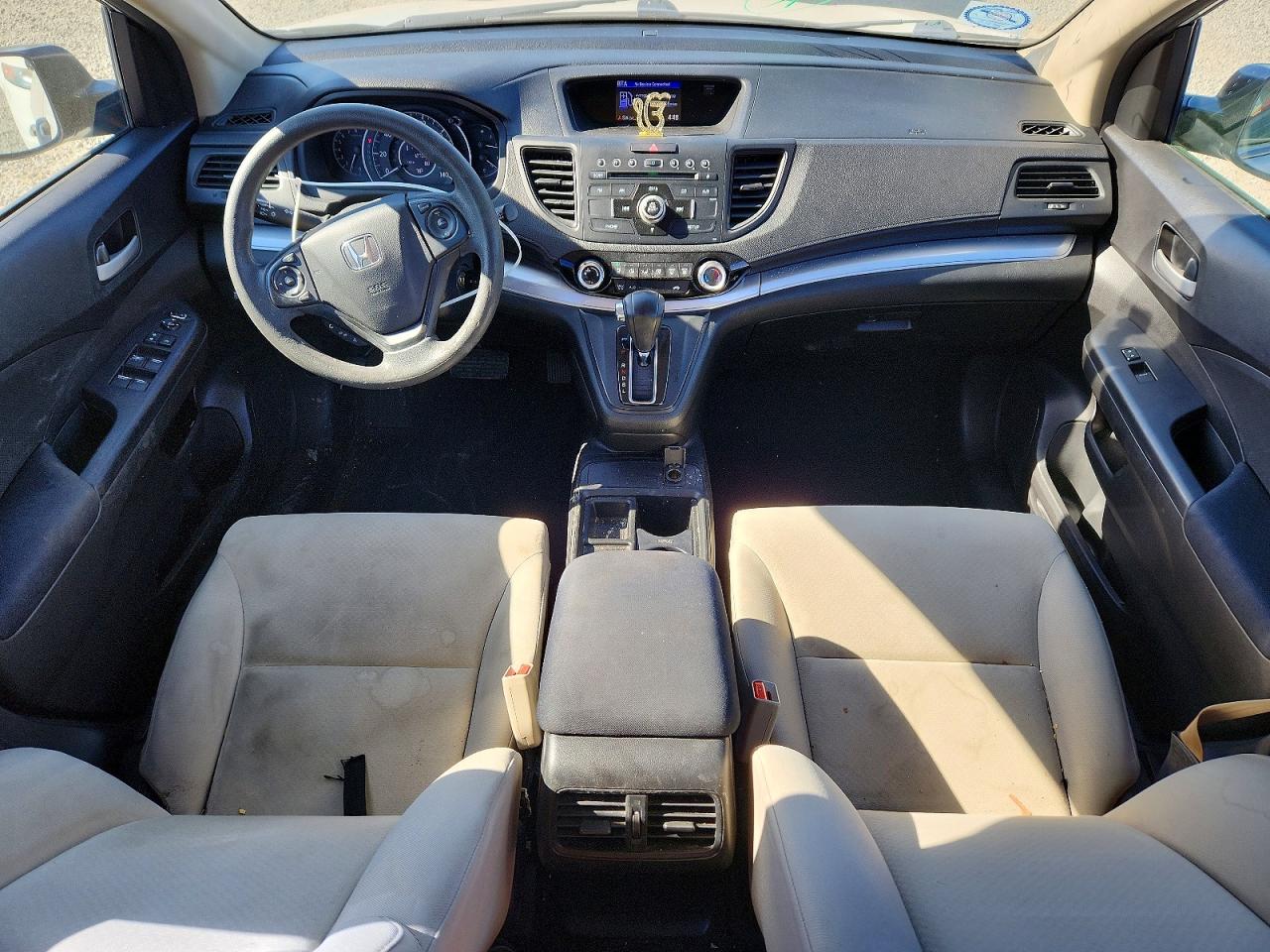 2015 Honda Cr-v Lx White vin: 5J6RM3H32FL025446