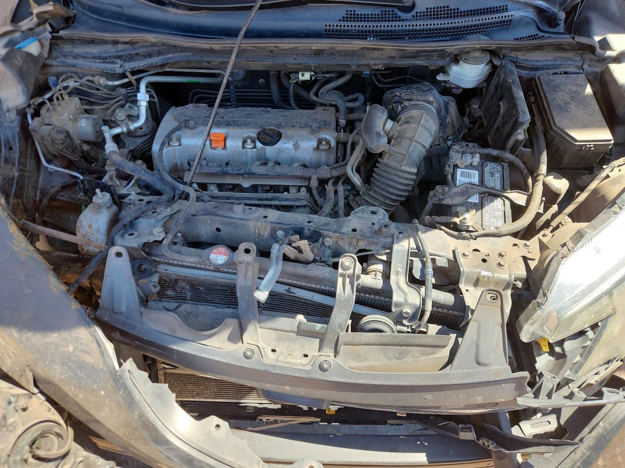 2013 Honda Cr-v Lx Коричневый vin: 5J6RM3H33DL008460