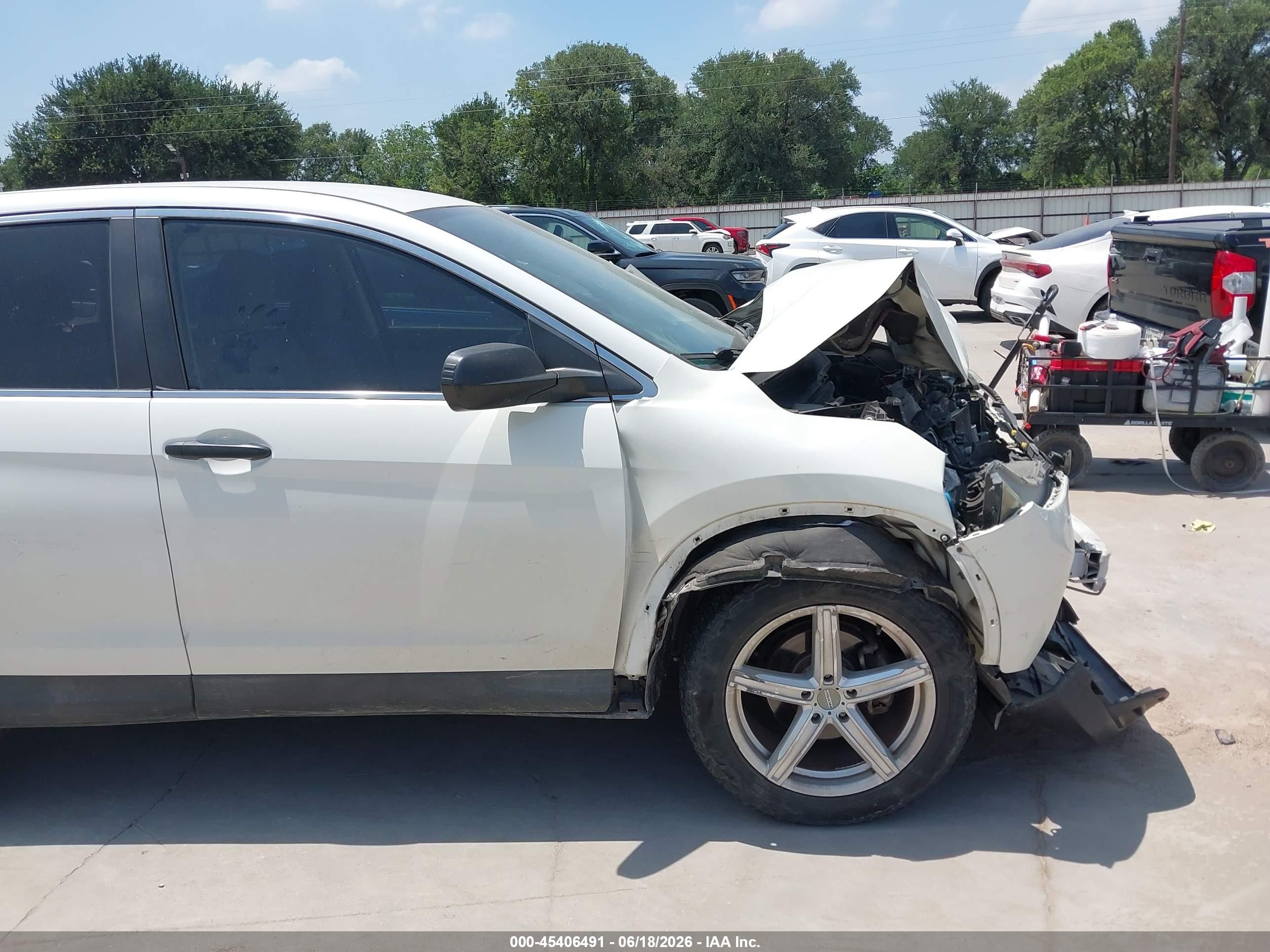 2014 Honda Cr-v Lx Белый vin: 5J6RM3H33EL000425